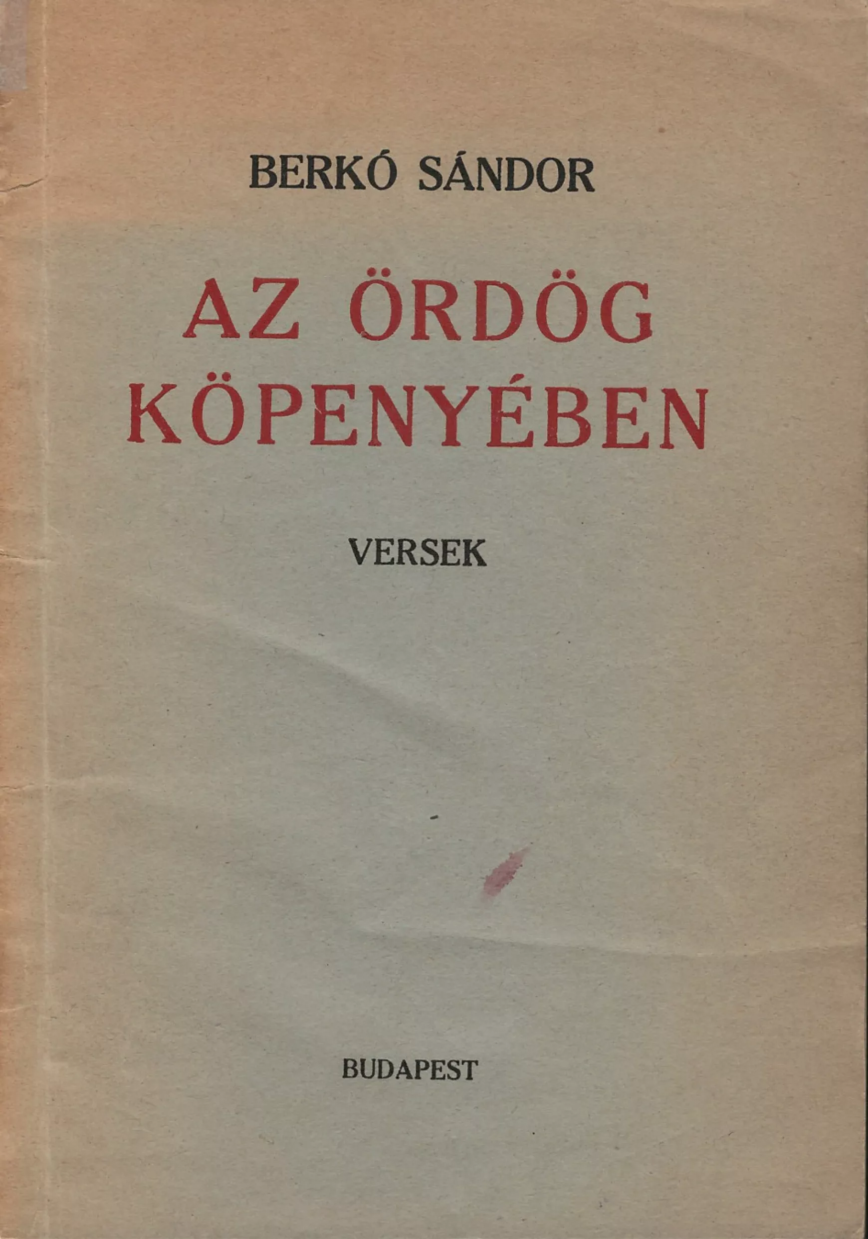 Berkó-versek