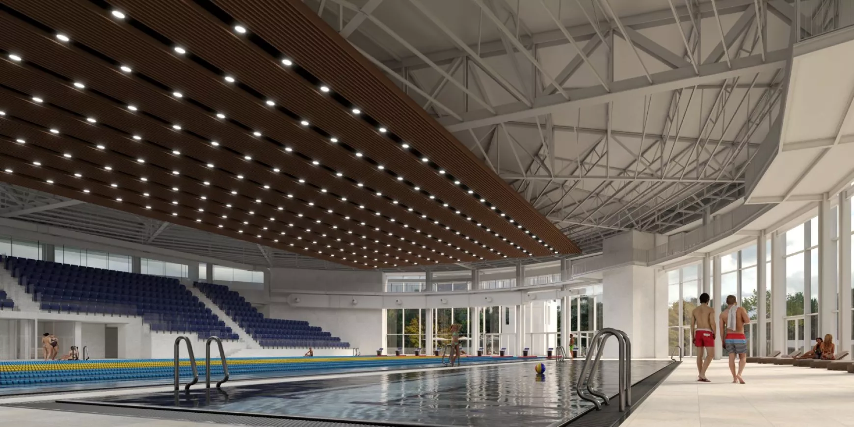 Kassa, uszoda, Úszósportok Nemzeti Olimpiai Központja, NOCKE