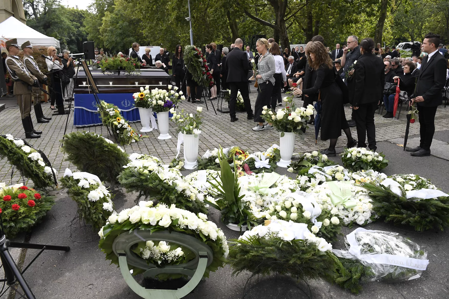 Balázsovits Lajos temetése