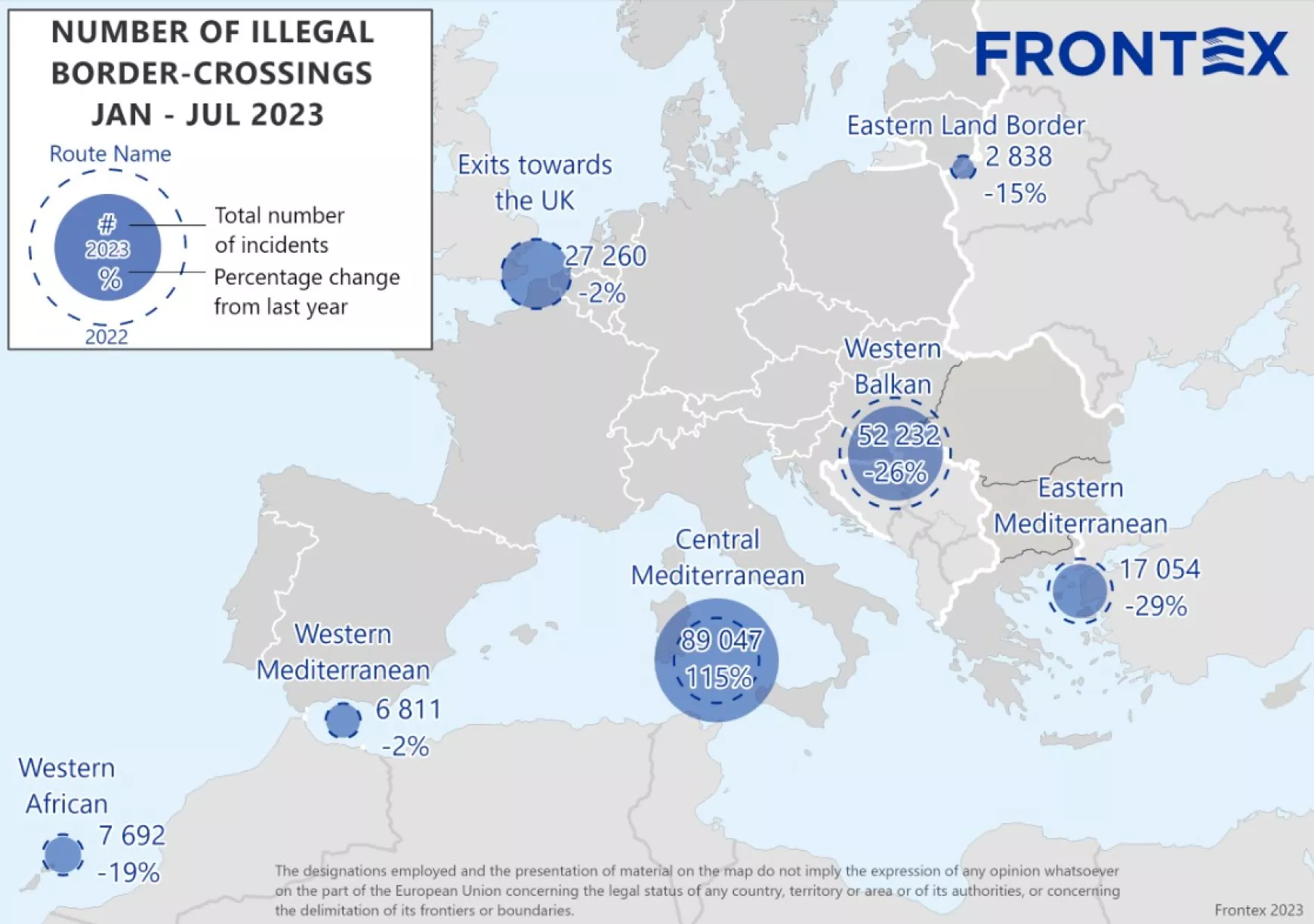 Frontex - illegális határátlépés