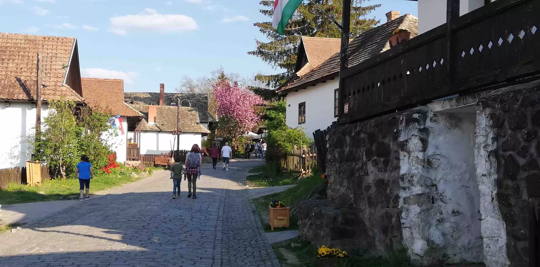 Hangulatos az Ófalu utcája