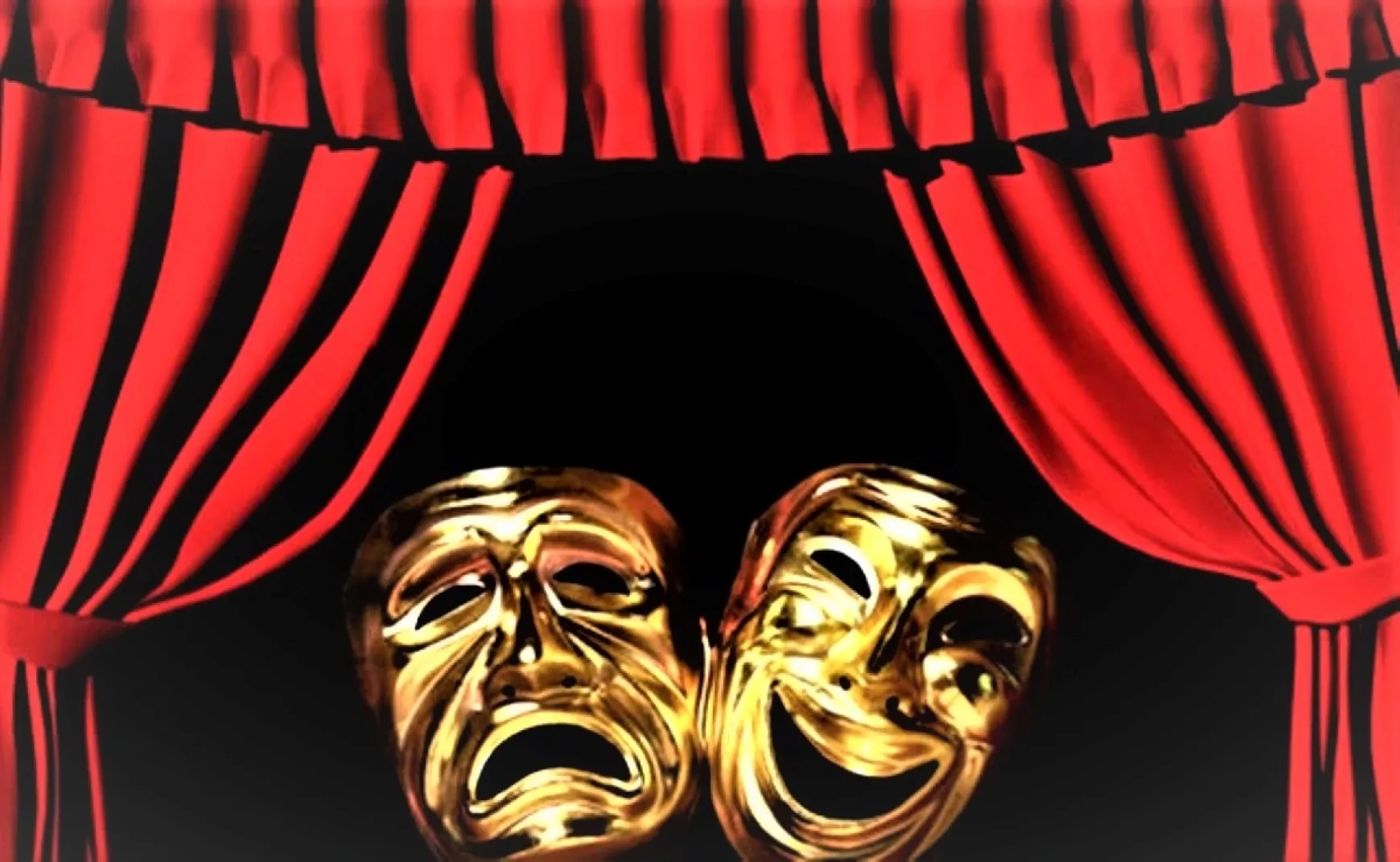 színházi maszkok