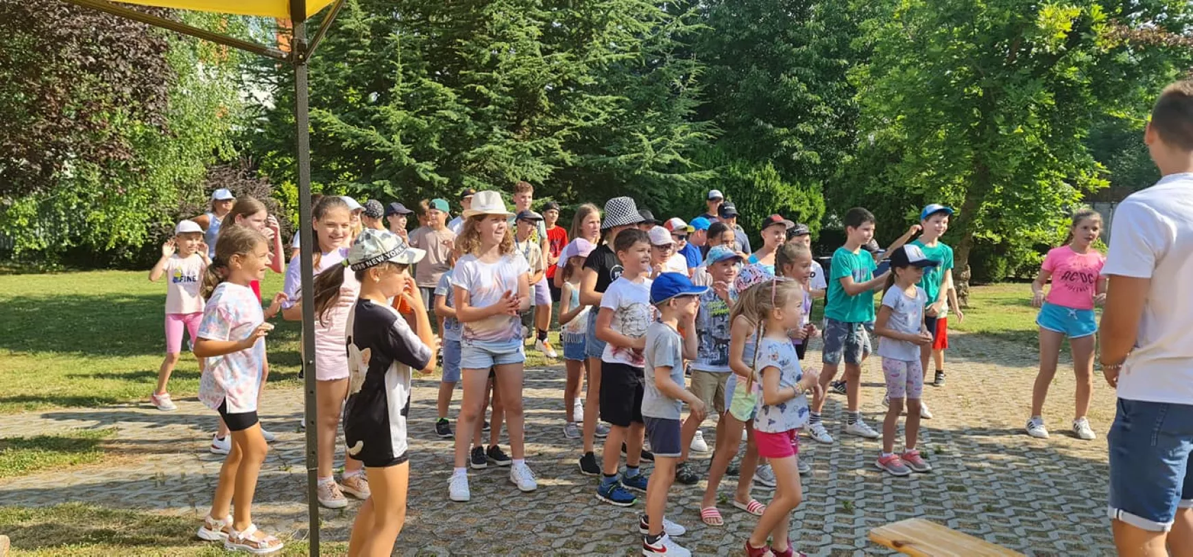 A mozgás is fontos része volt a nyári napoknak 