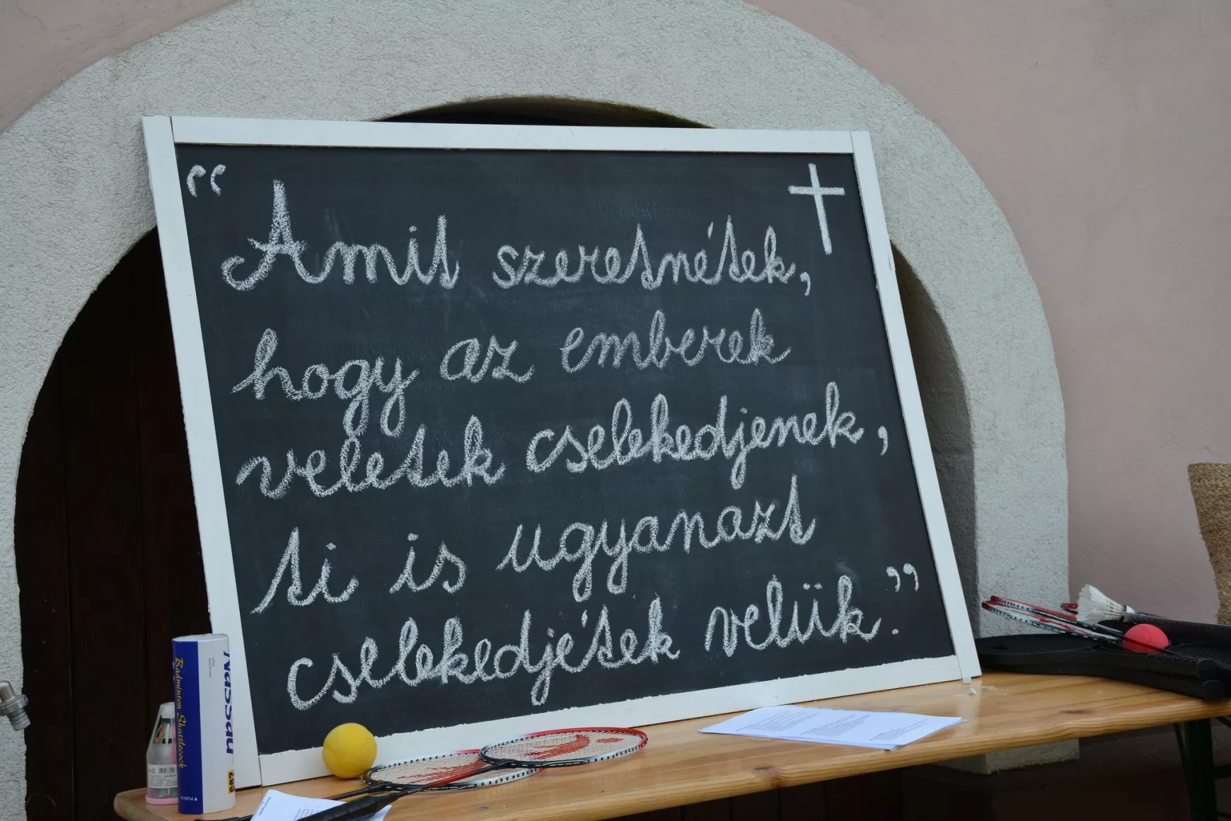 Az egyik legfontosabb tanítás