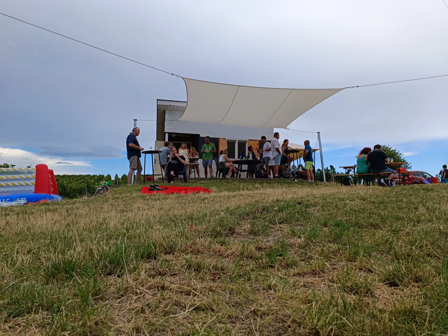 Piknik a hegytetőn