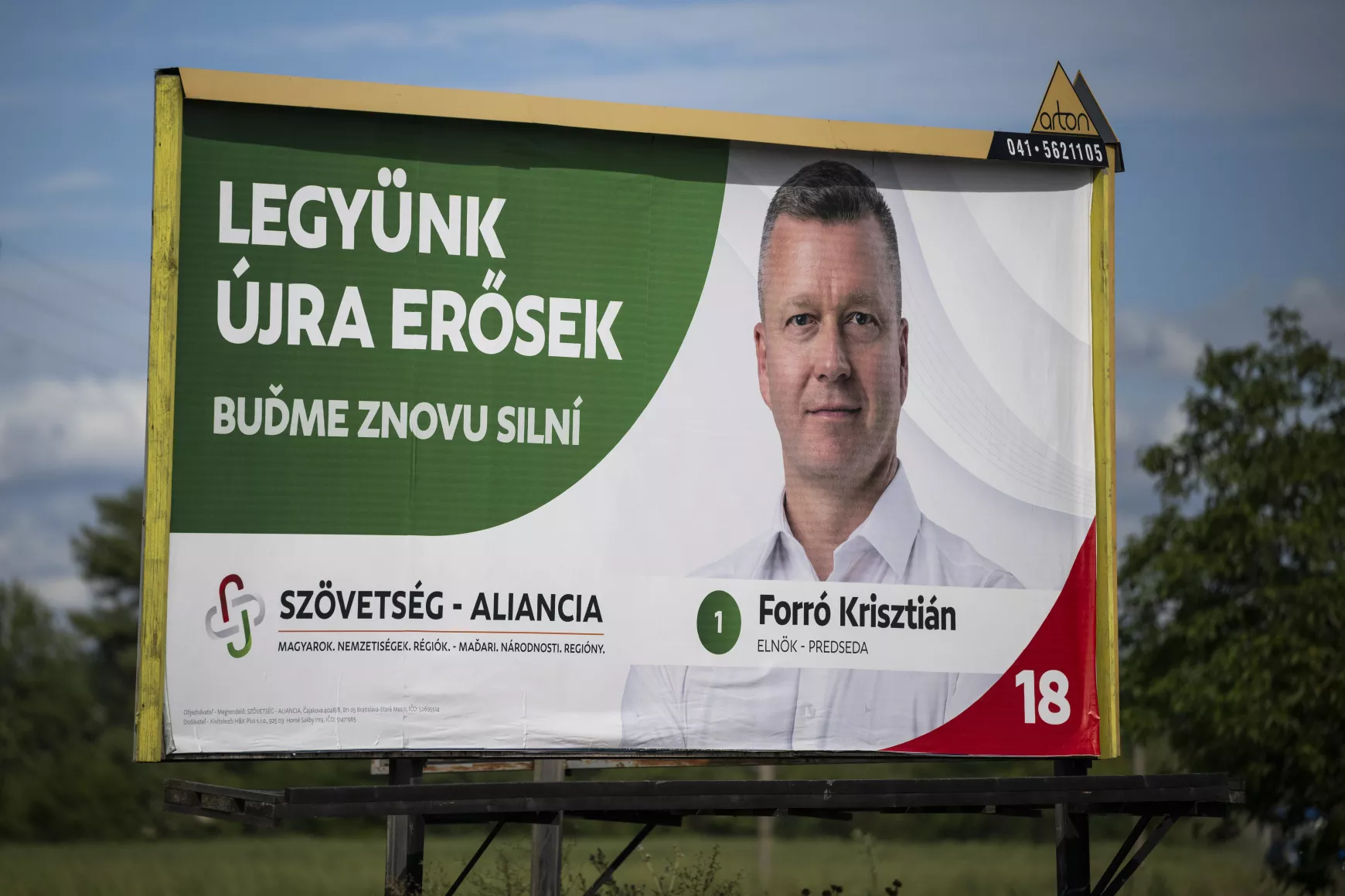 Szövetség billboard