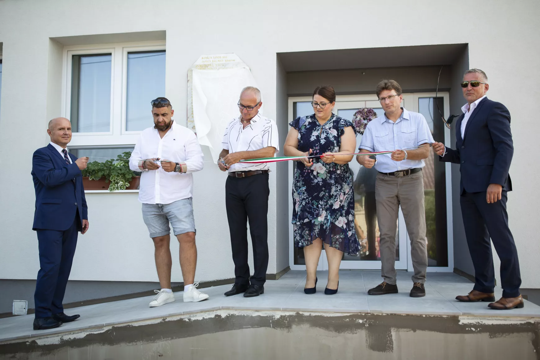 felújított nádszegi községháza