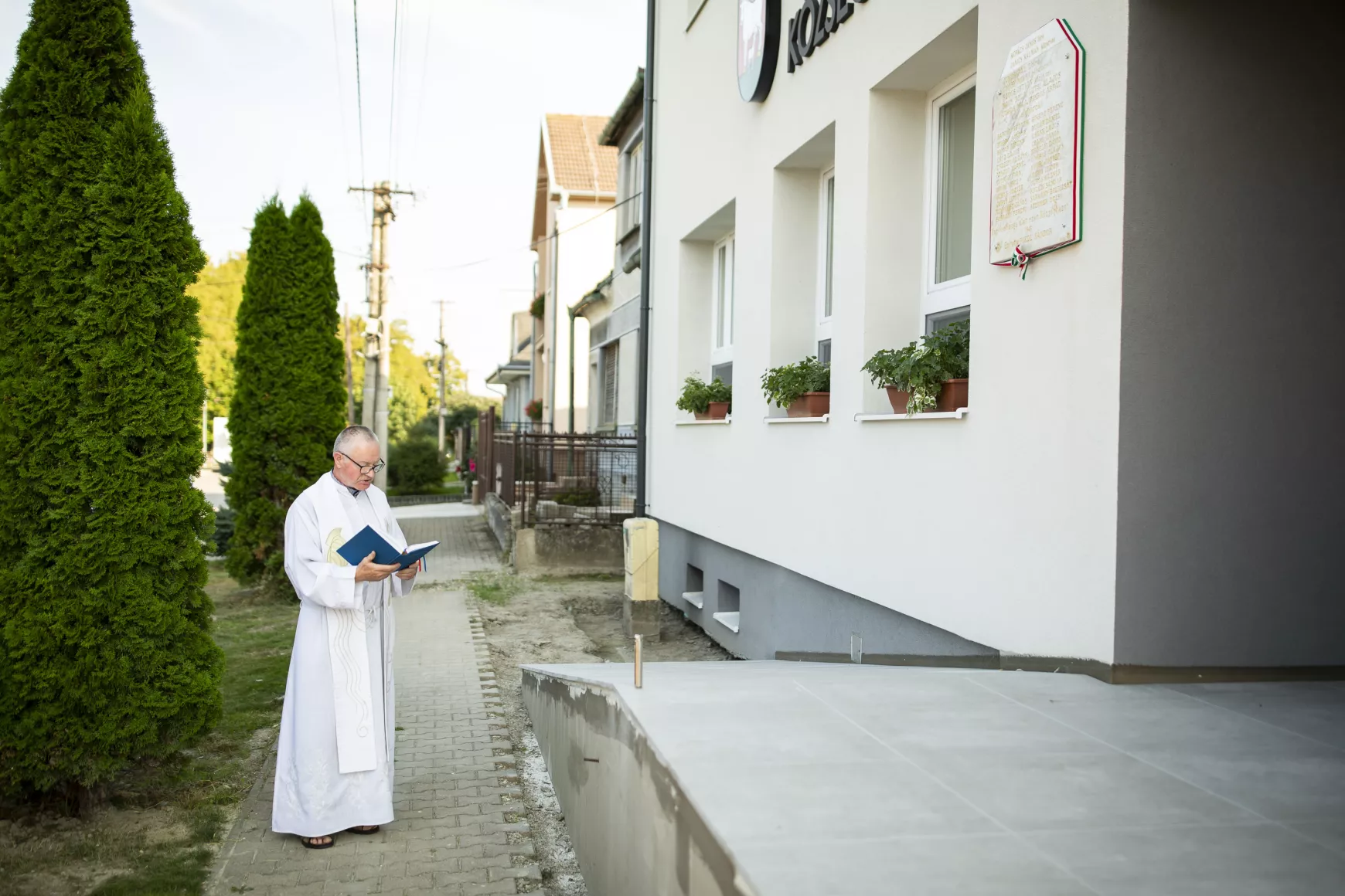 felújított nádszegi községháza
