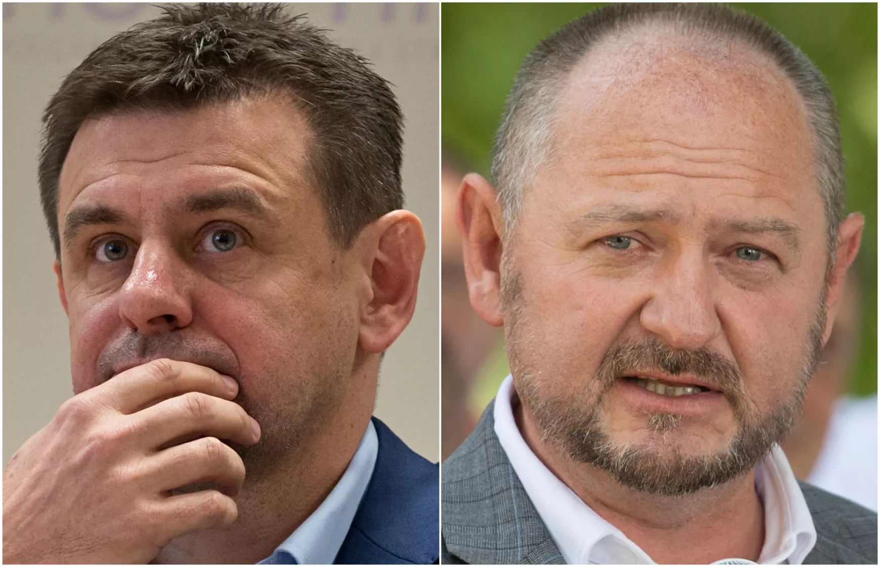 Solymos László és Simon Zsolt.