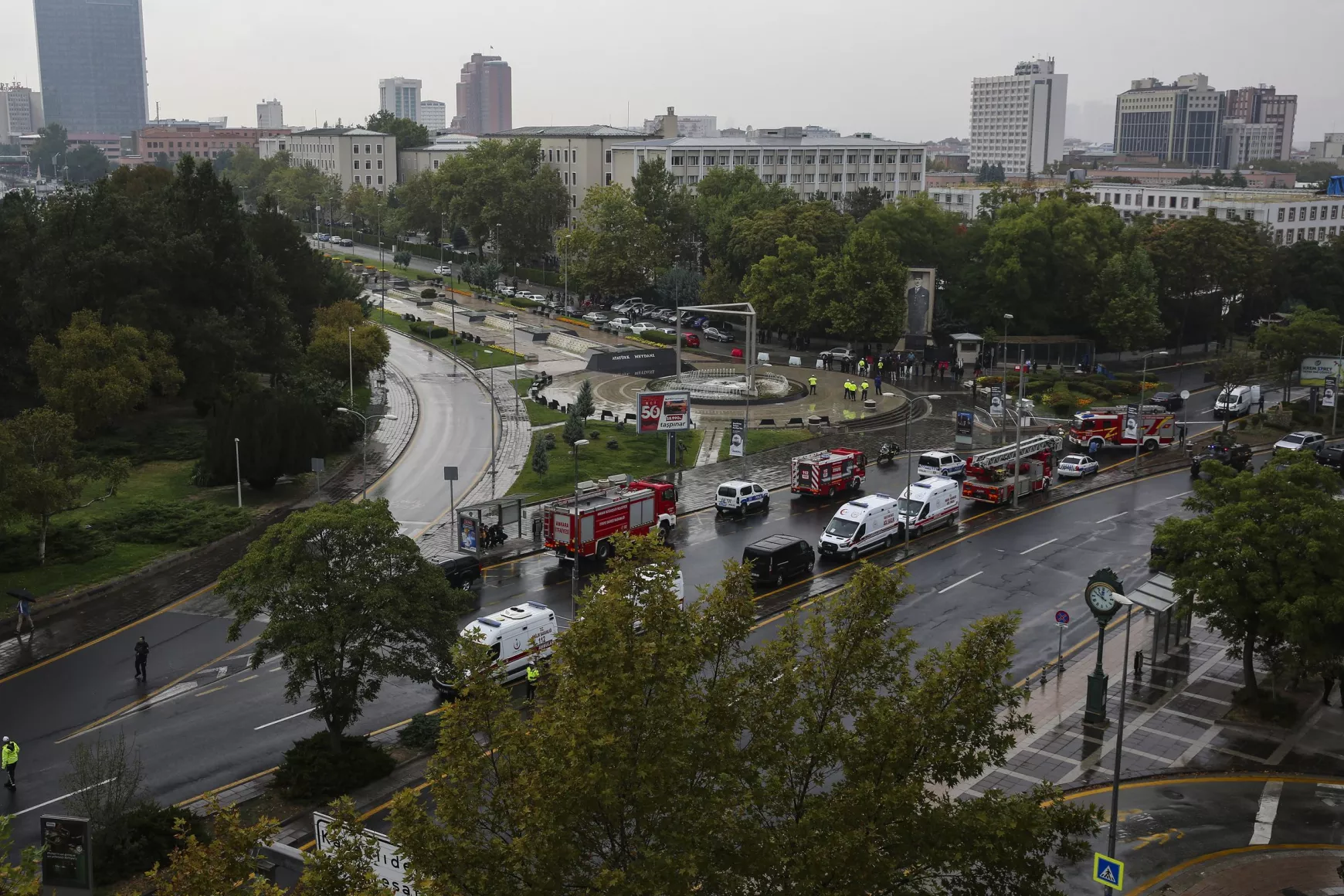 Törökország parlament, belügyminisztérium robbantás