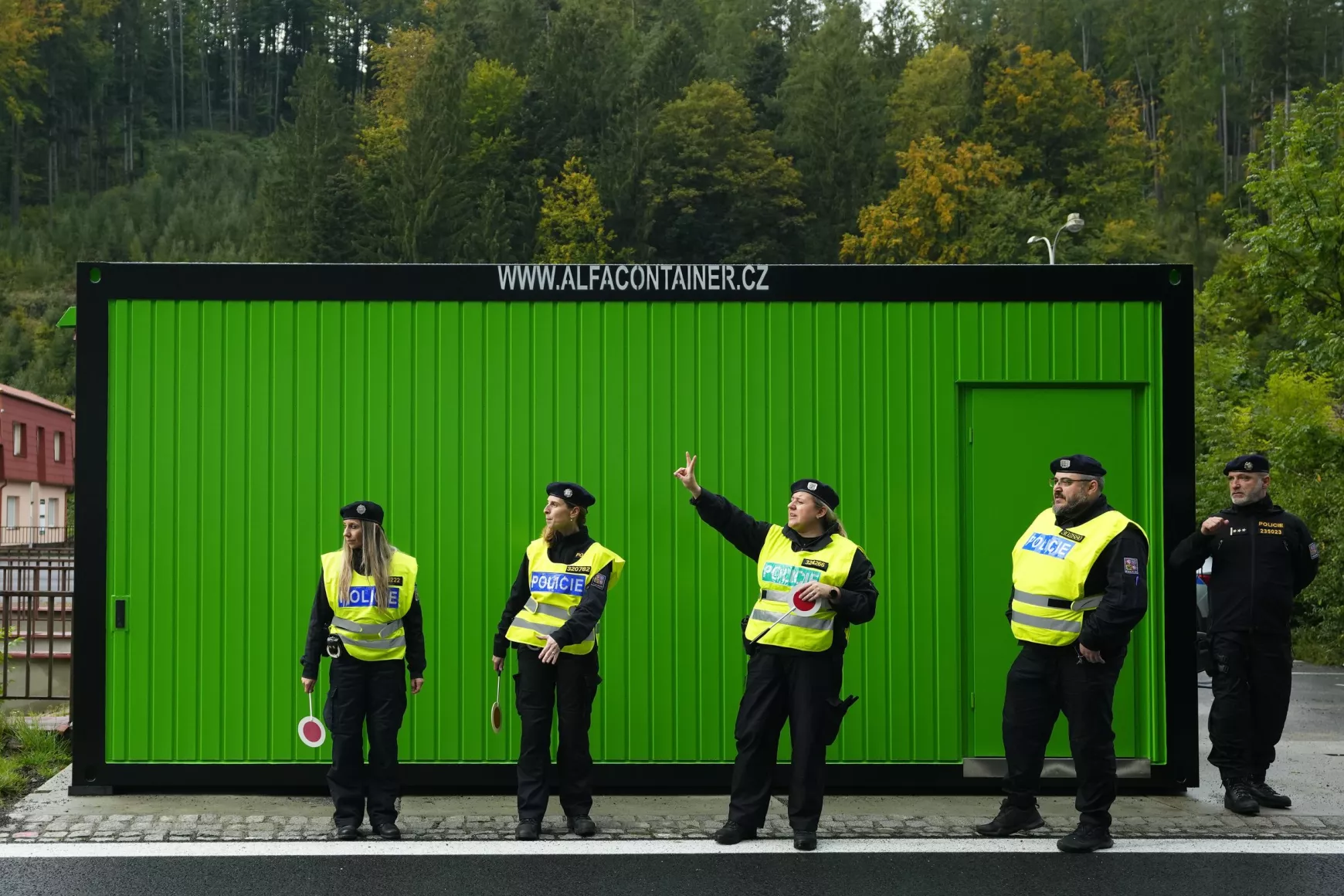 Csehország Starý Hrozenkov határellenőrzés