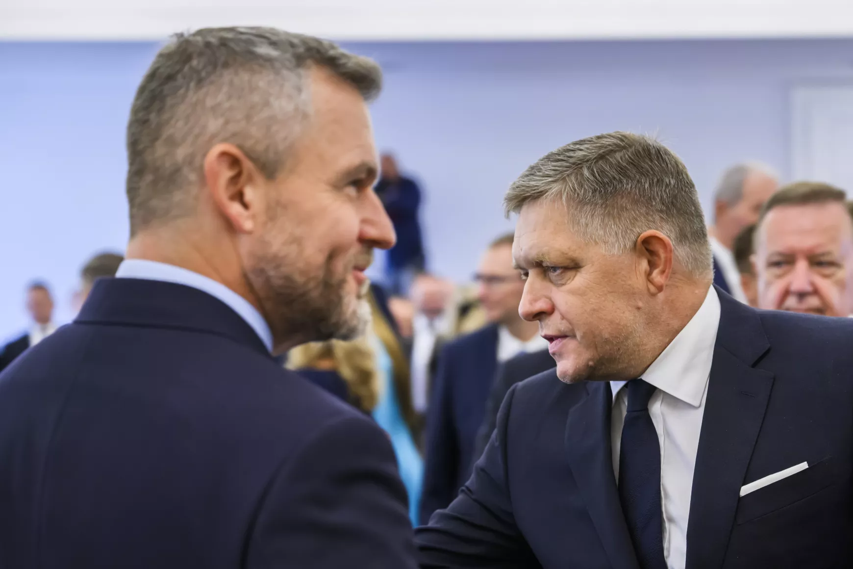 Peter Pellegrini és Robert Fico