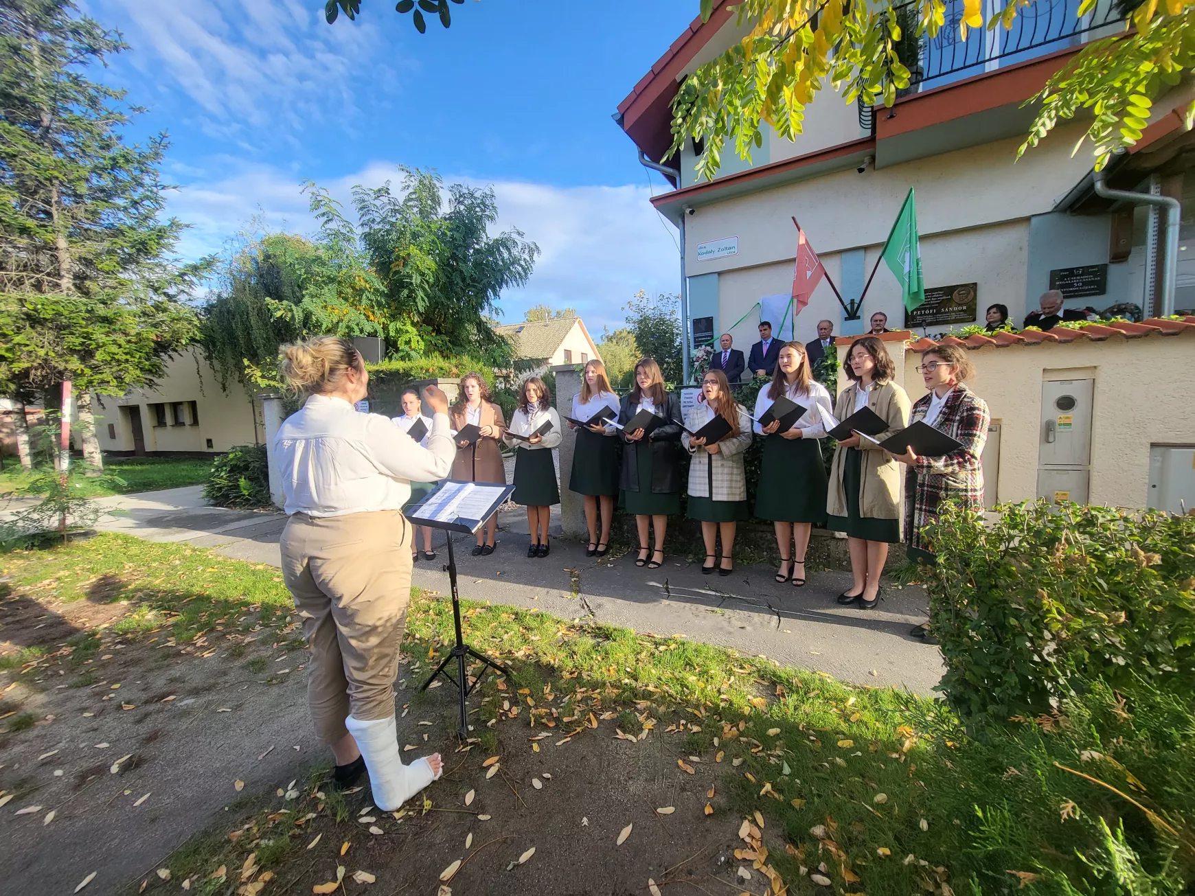 Új Kodály emlékmű Galántán