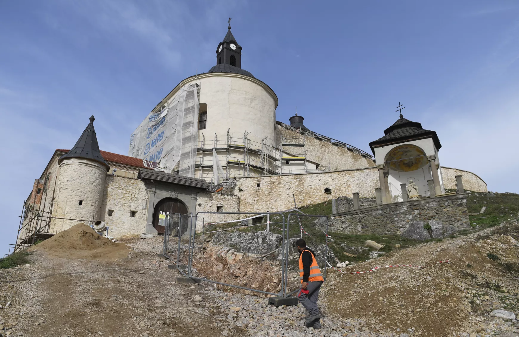 Krasznahorka, Krasznahorka vára, krasznahorkai vár, felújítás, 2023-10-24