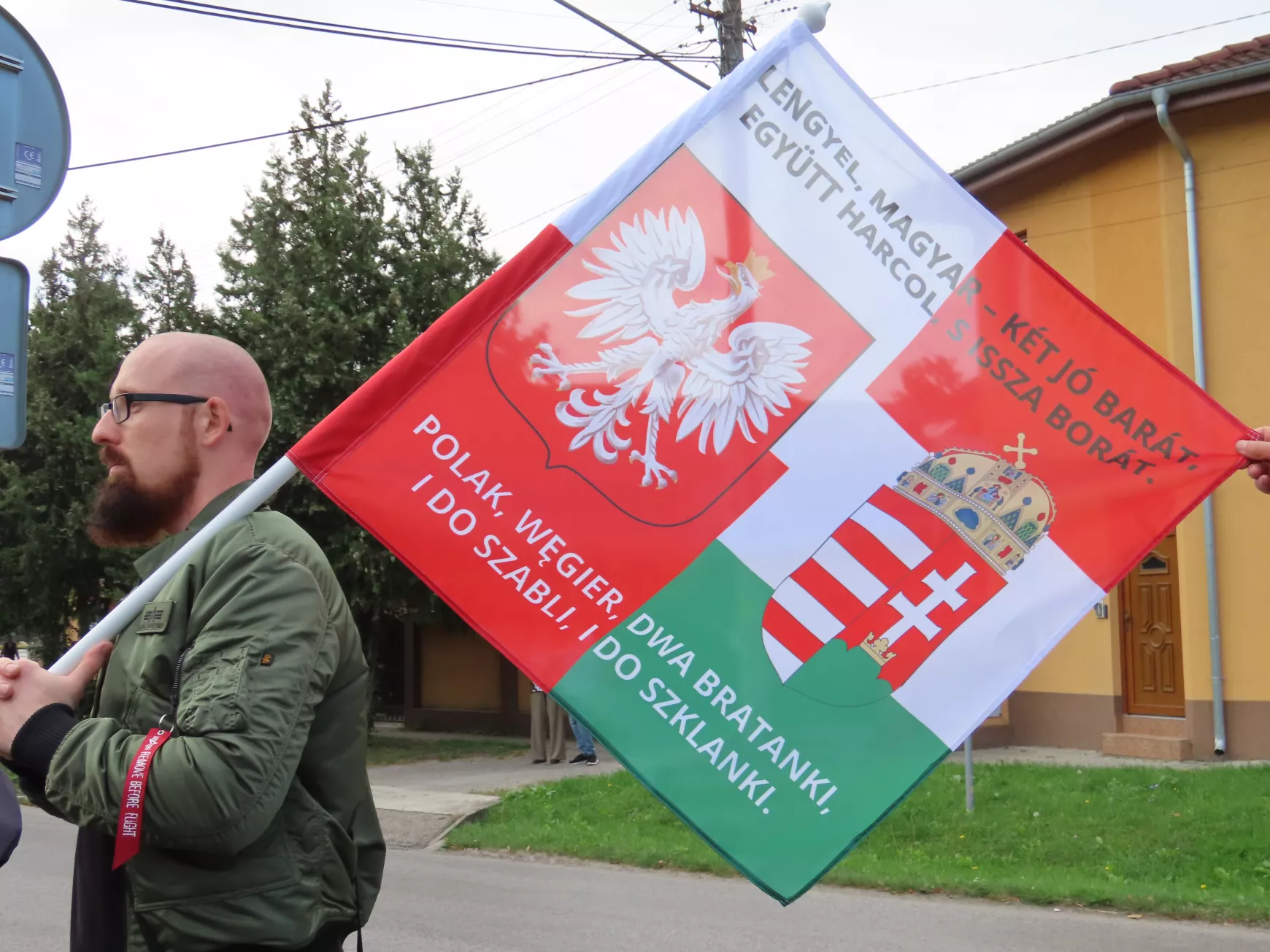 Lengyel-magyar zászló