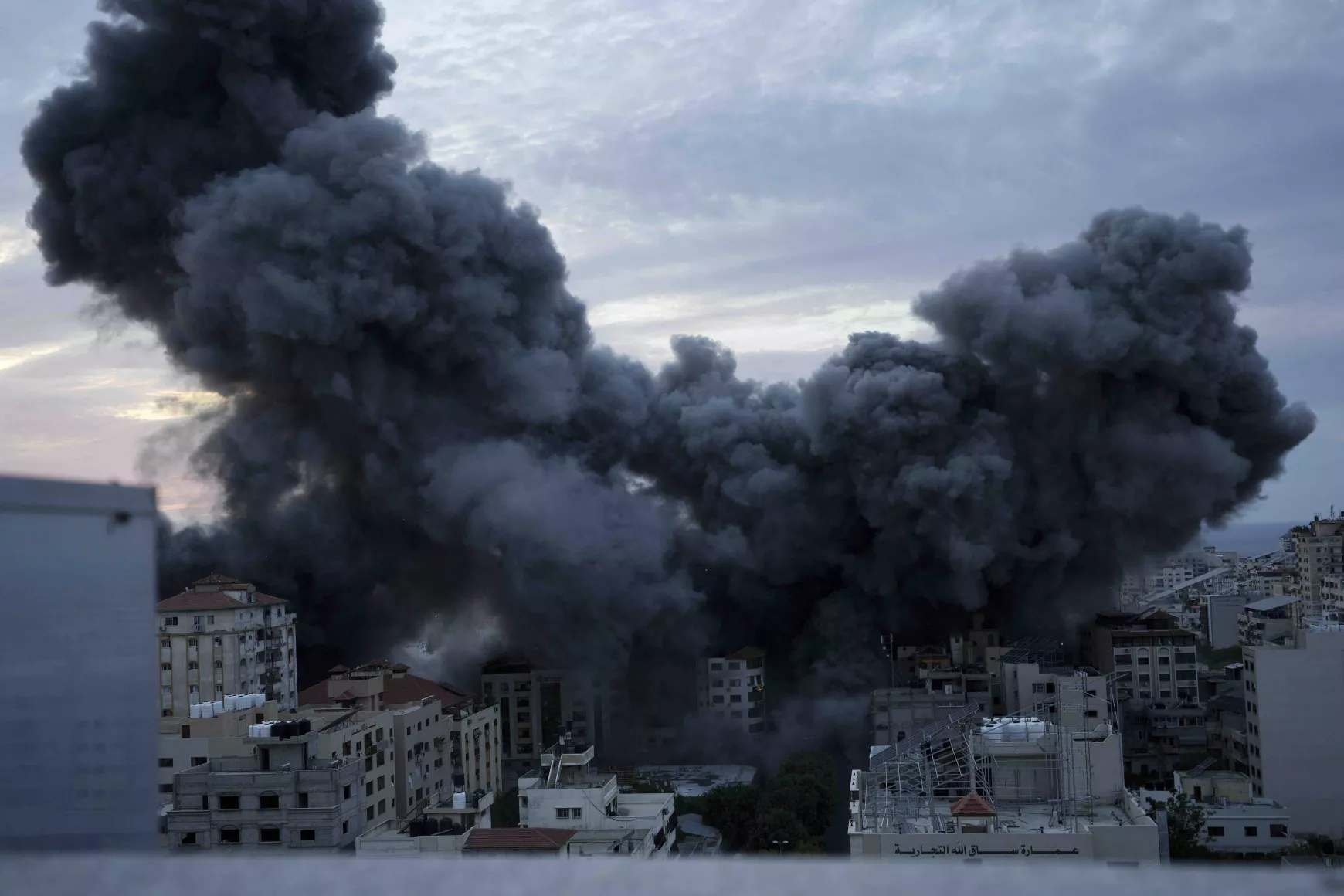 Izraeli légi ellencsapás következményei a Gázai övezetben