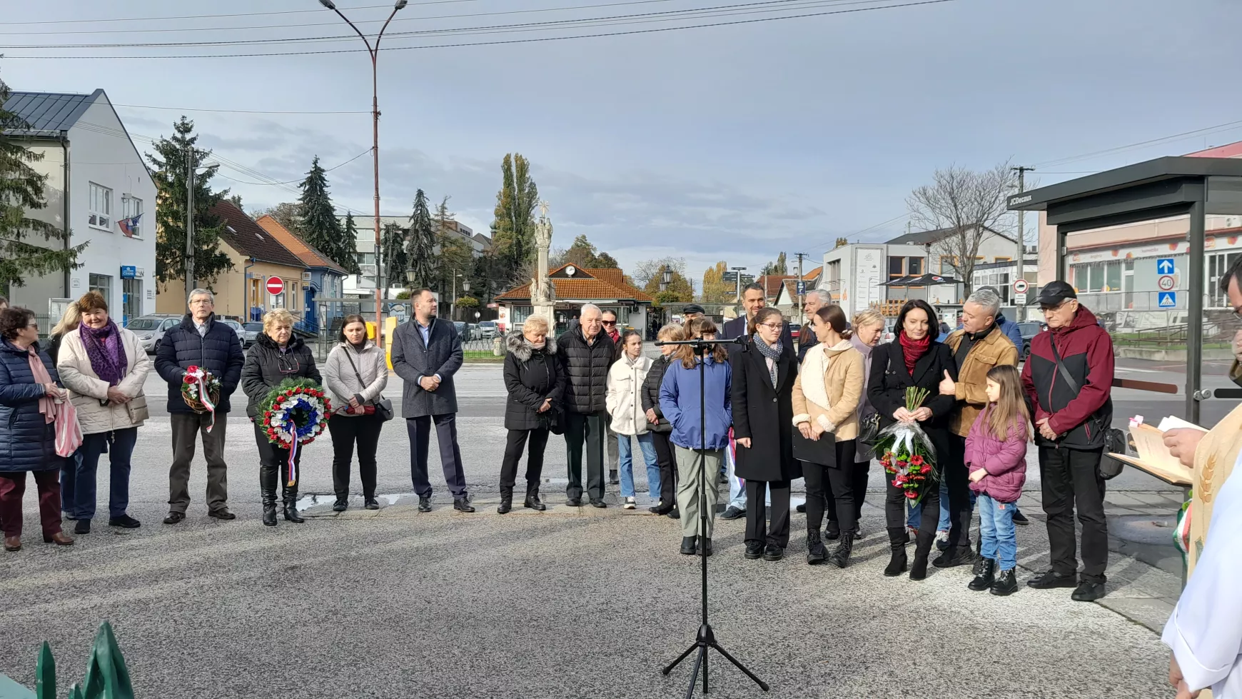 Pozsonypüspöki, 1. vh-s megemlékezés