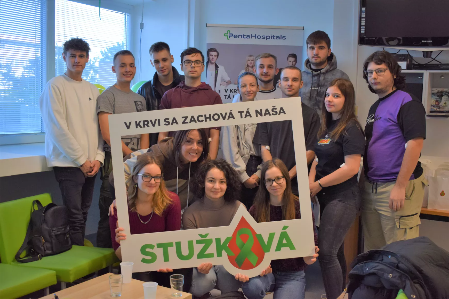 Szalagavatói véradás