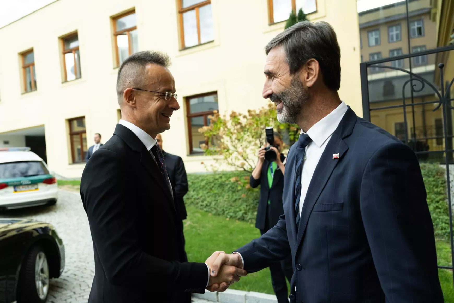 Szijjártó és Blanár