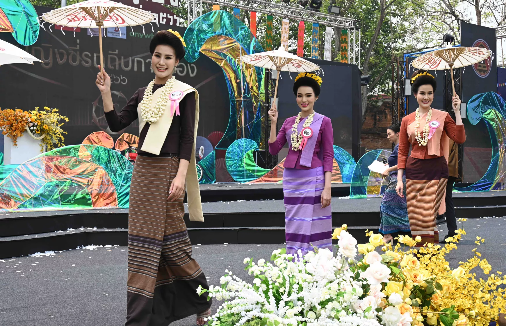 Szépségverseny is emeli Szongkran ünnepének fényét