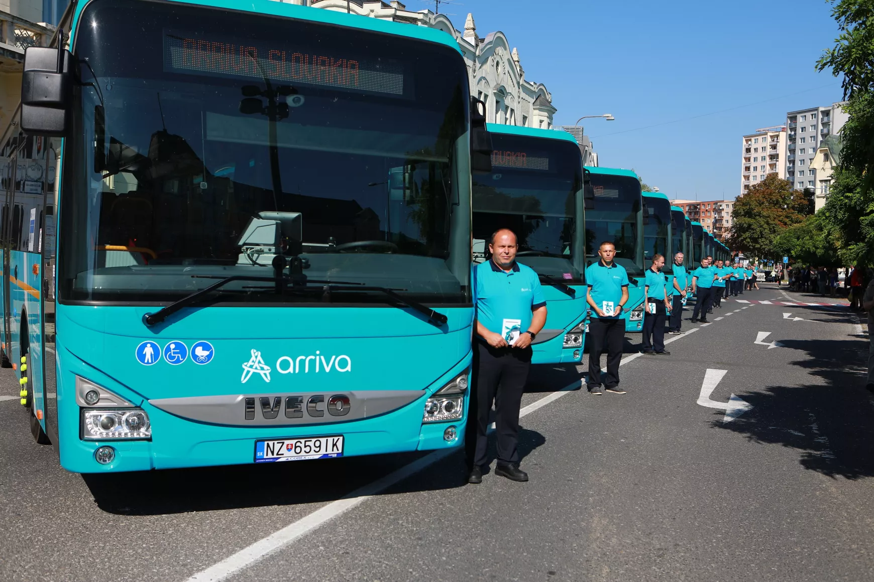 Tavaly Nyitra megyében közel 16 millióan utaztak az ARRIVA buszjáratain, Komárom rekorder  