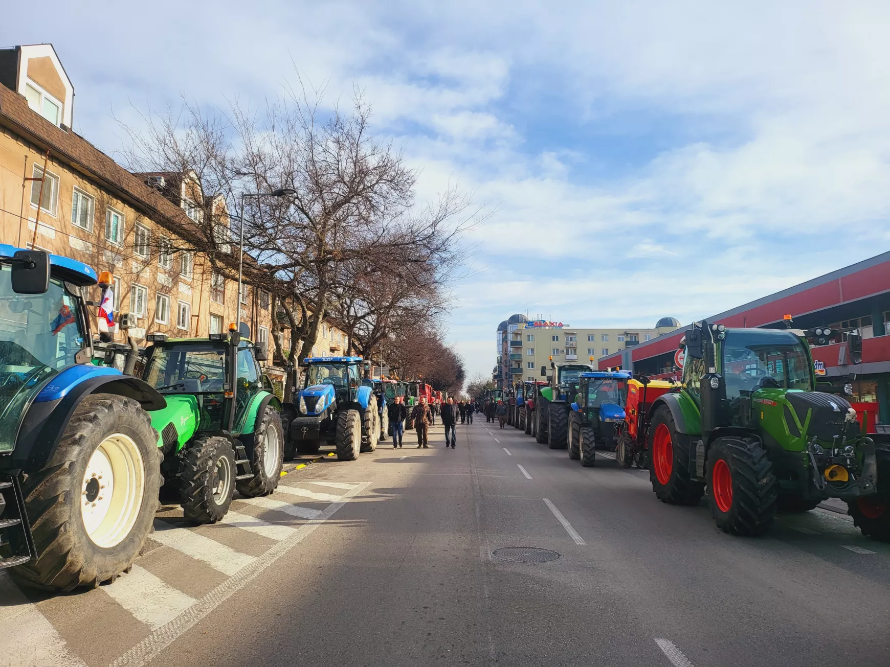 Gazdatüntetés Galánta