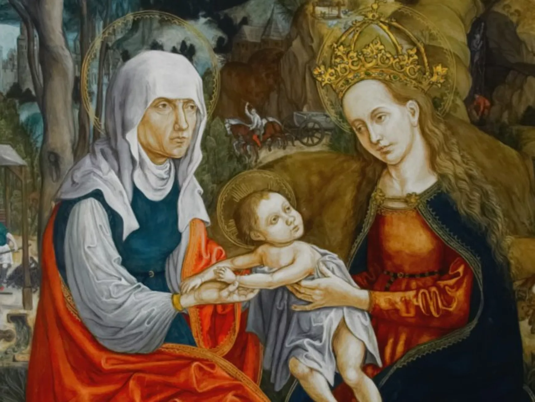 Rozsnyó, Metercia, rozsnyói metercia, Szent Anna harmadmagával