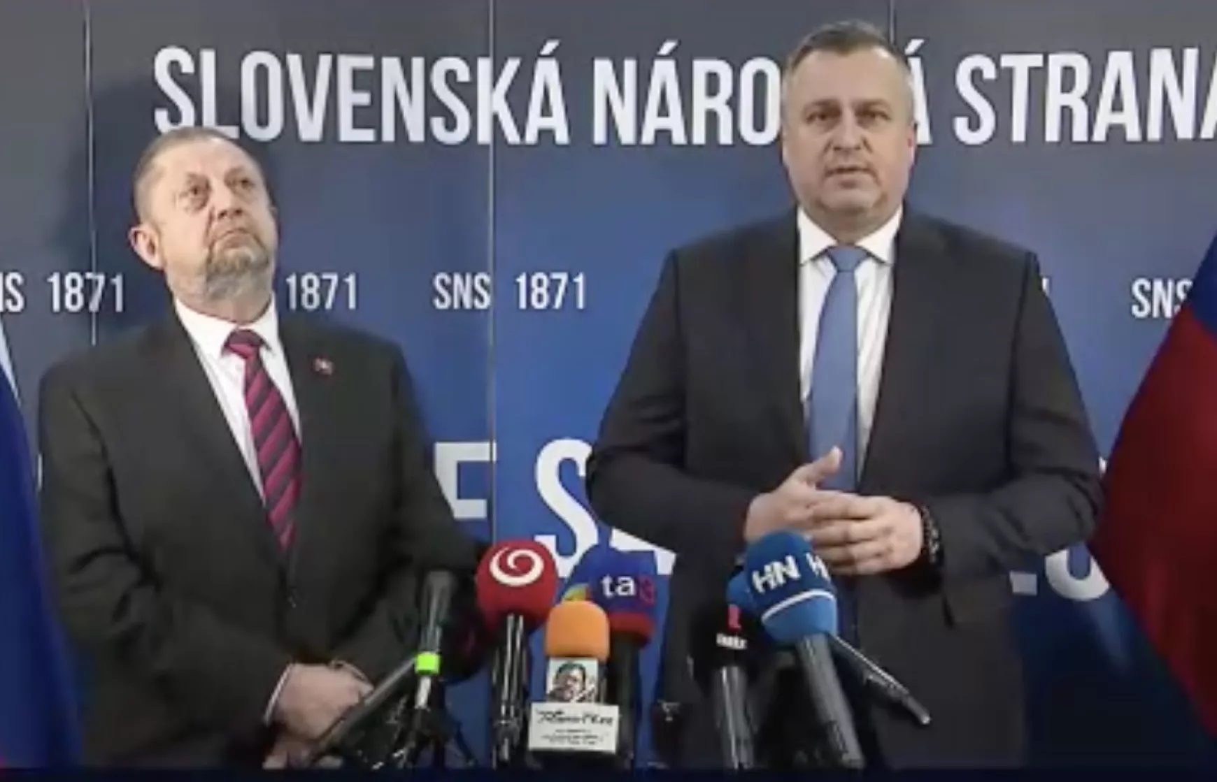 Štefan Harabin és Andrej Danko