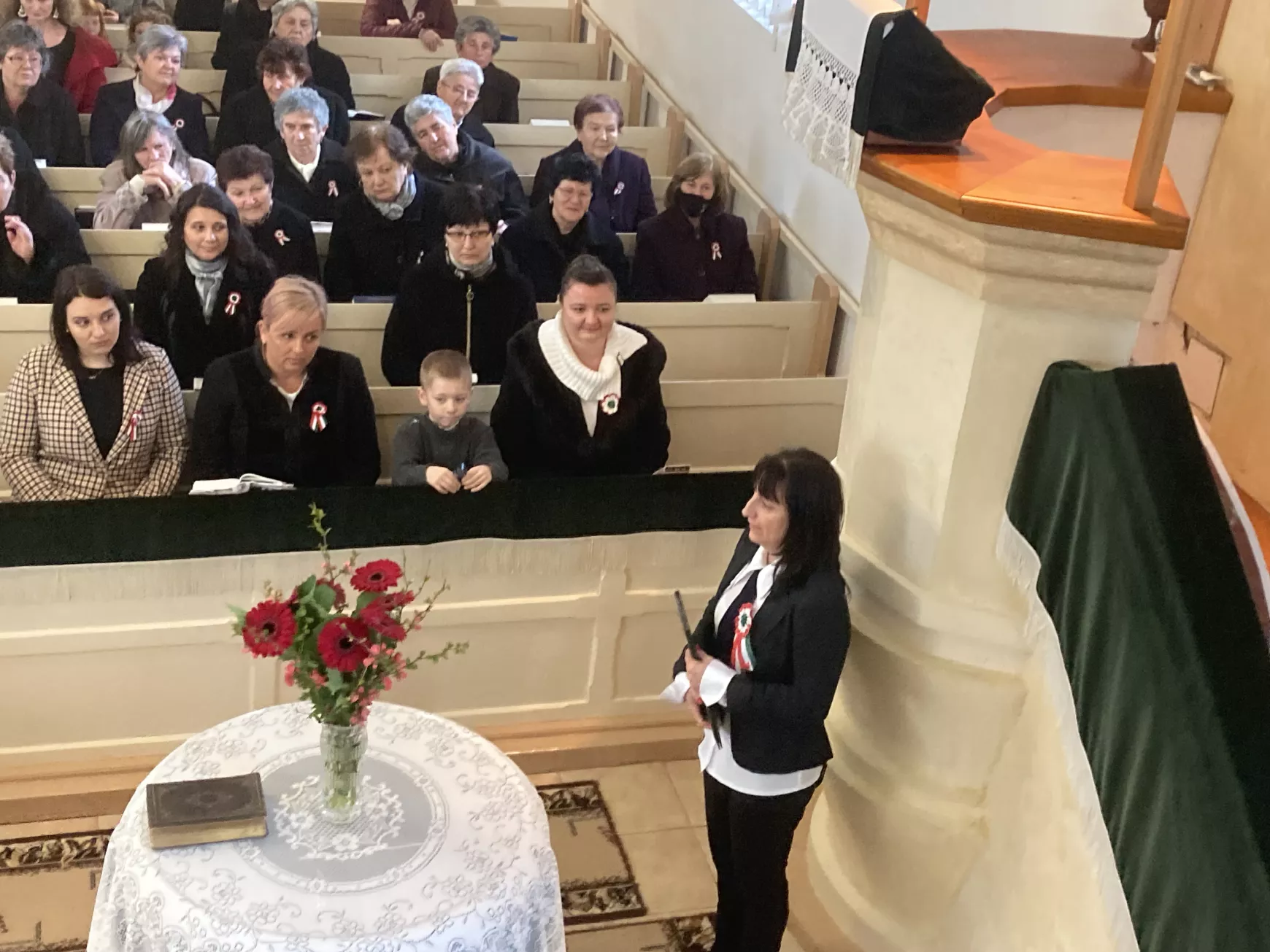 Kincses Katalin, a&nbsp;váci református középiskola tanárnője