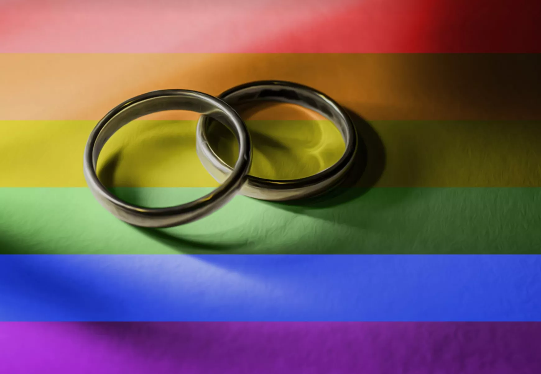 LGBTQ - zászló - gyűrűk