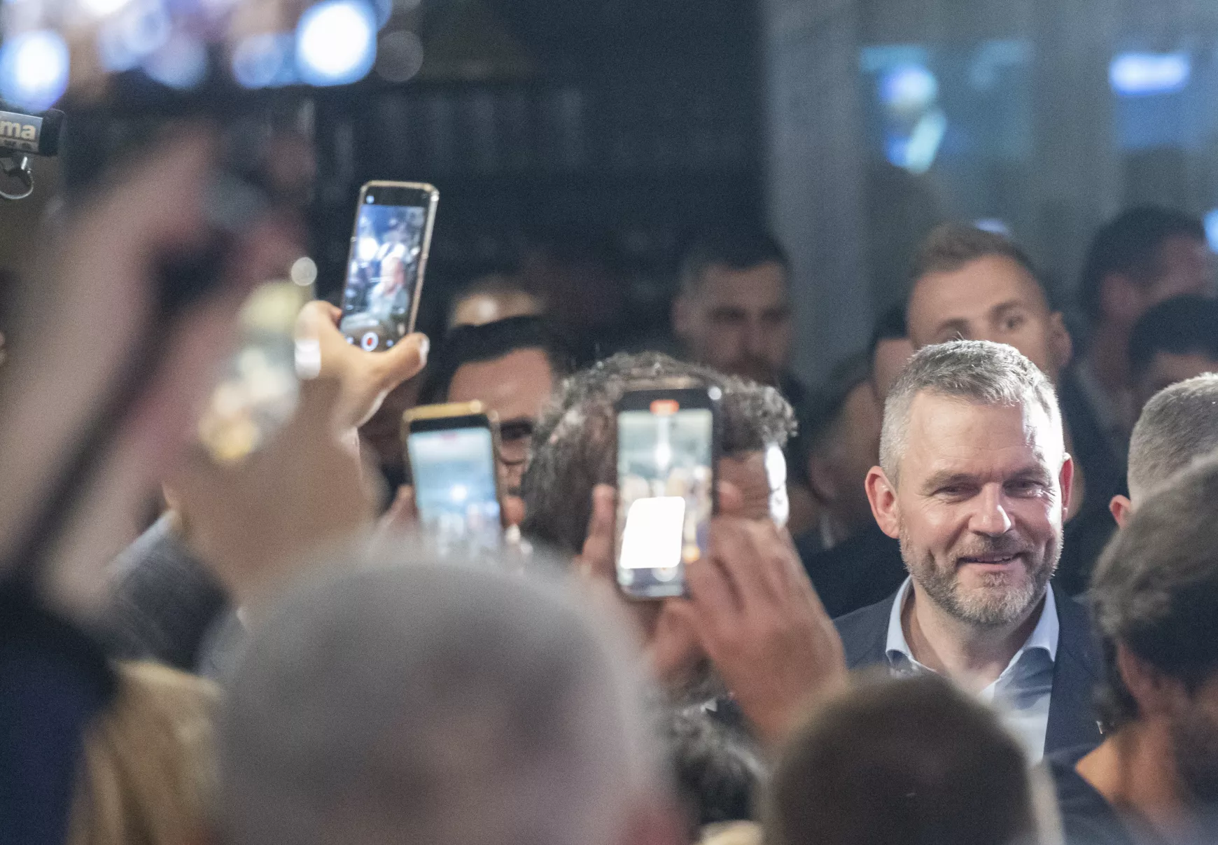 Peter Pellegrini – a győztes a sajtó gyűrűjében