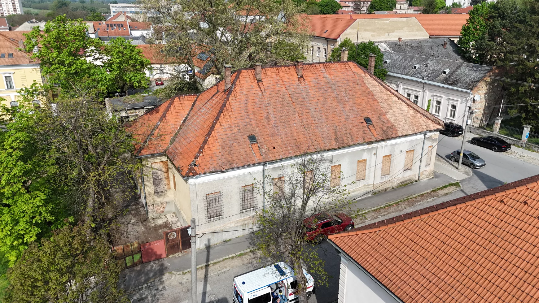 A Bartók Béla Kulturális Központ leendő épülete Ipolyságon.