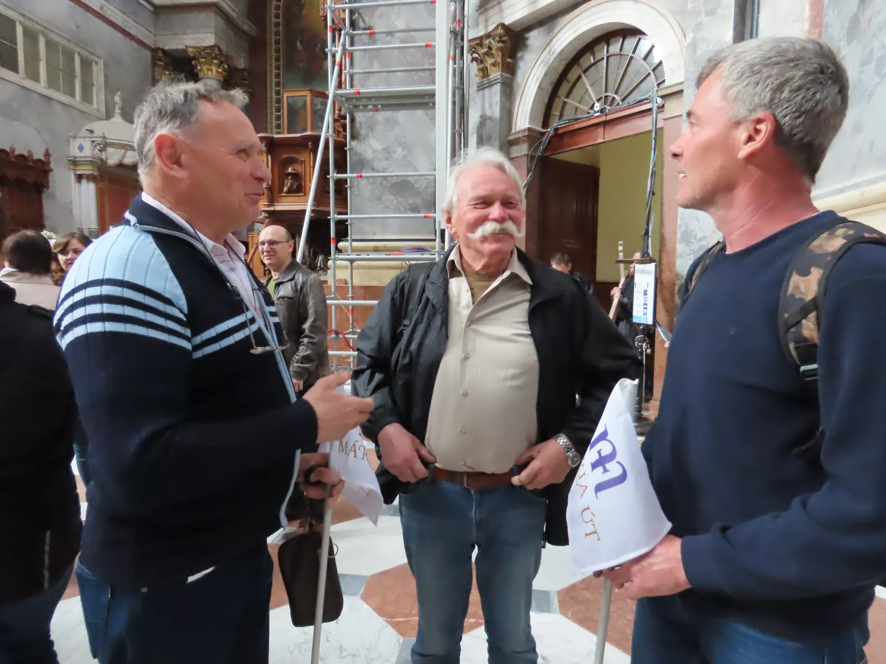 férfiak zarándoklata
