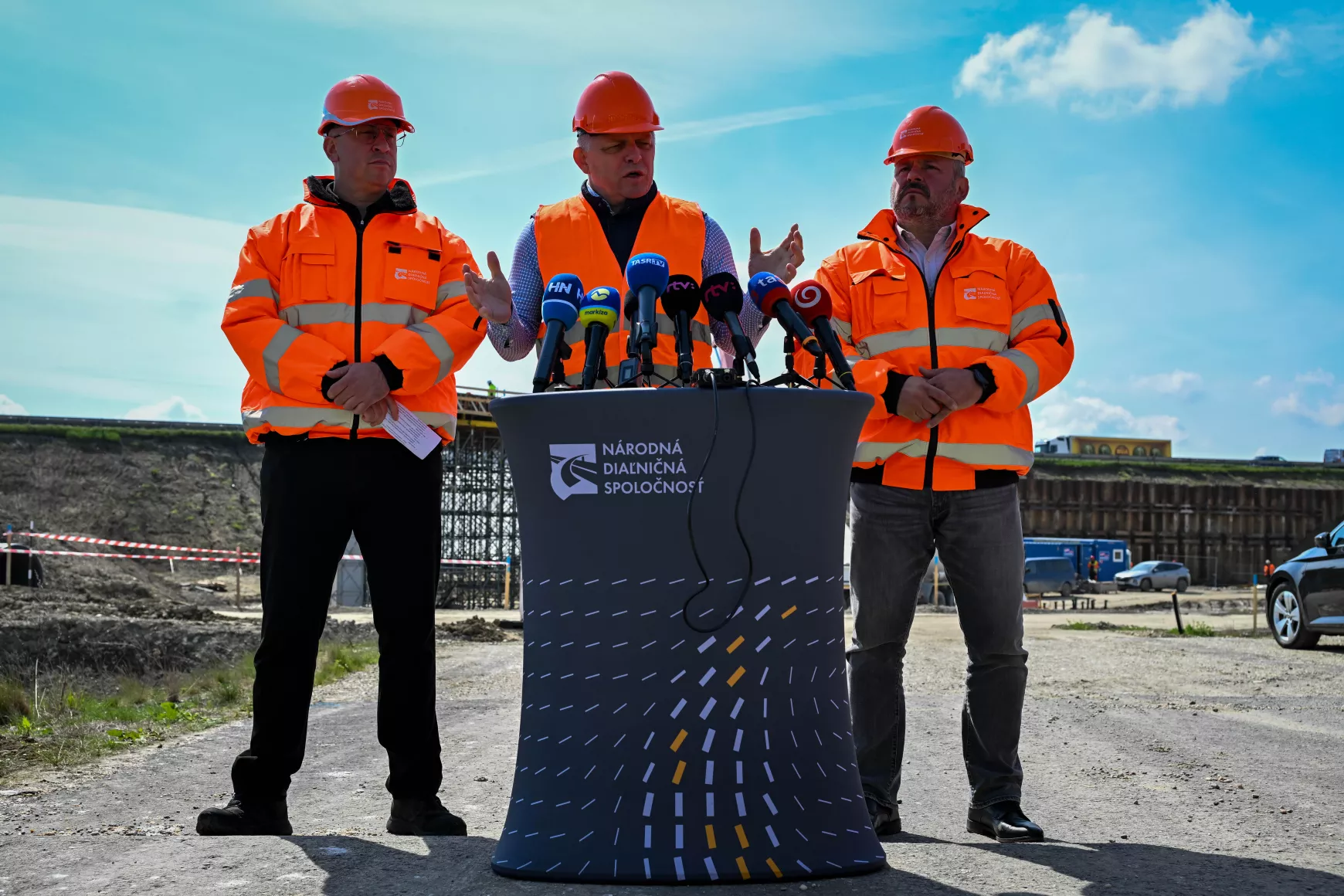 Robert Fico - kormányfő - kontrollnap - vasút - 2024 április