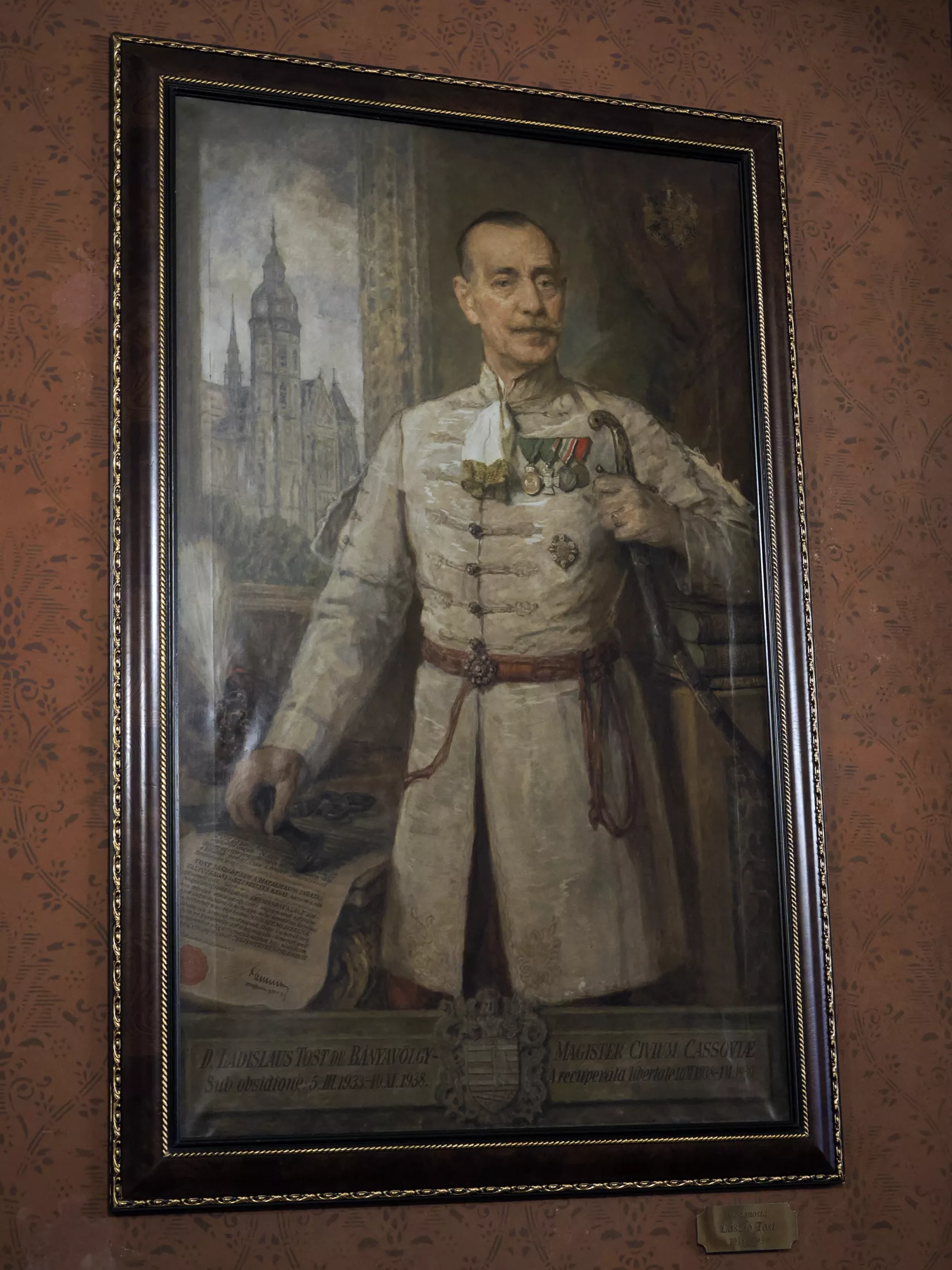 Kassa, polgármester, Tost László, portré, arckép