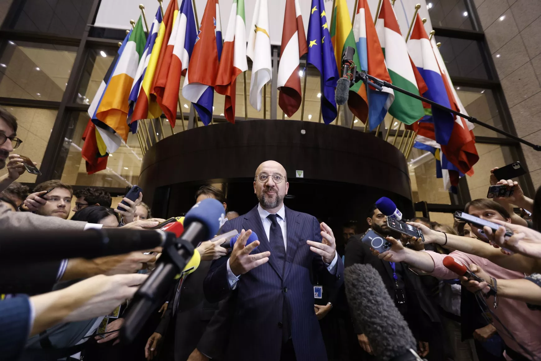 EU-csúcs Charles Michel