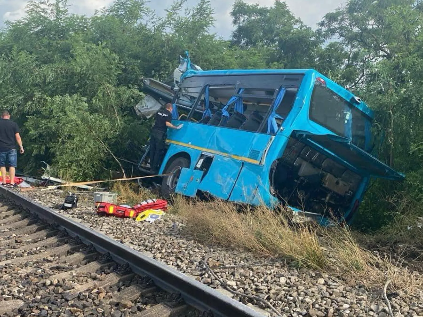 újvári vonatbaleset