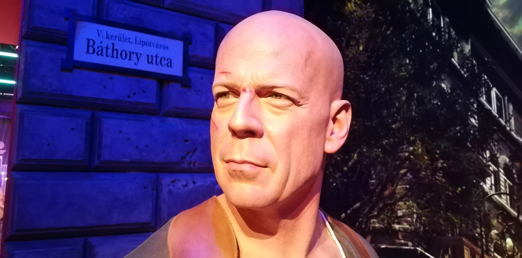 Bruce Willis Budapesten