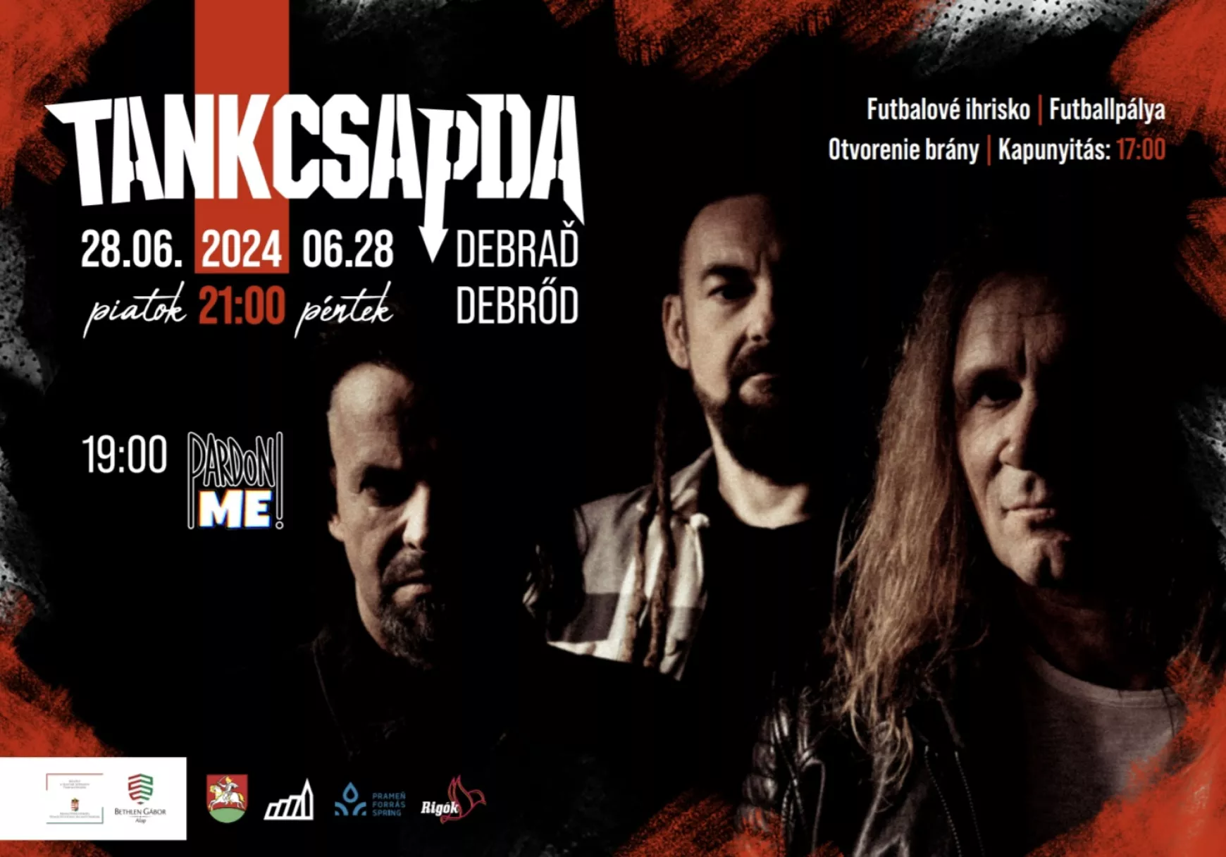Tankcsapda, Debrőd, plakát 