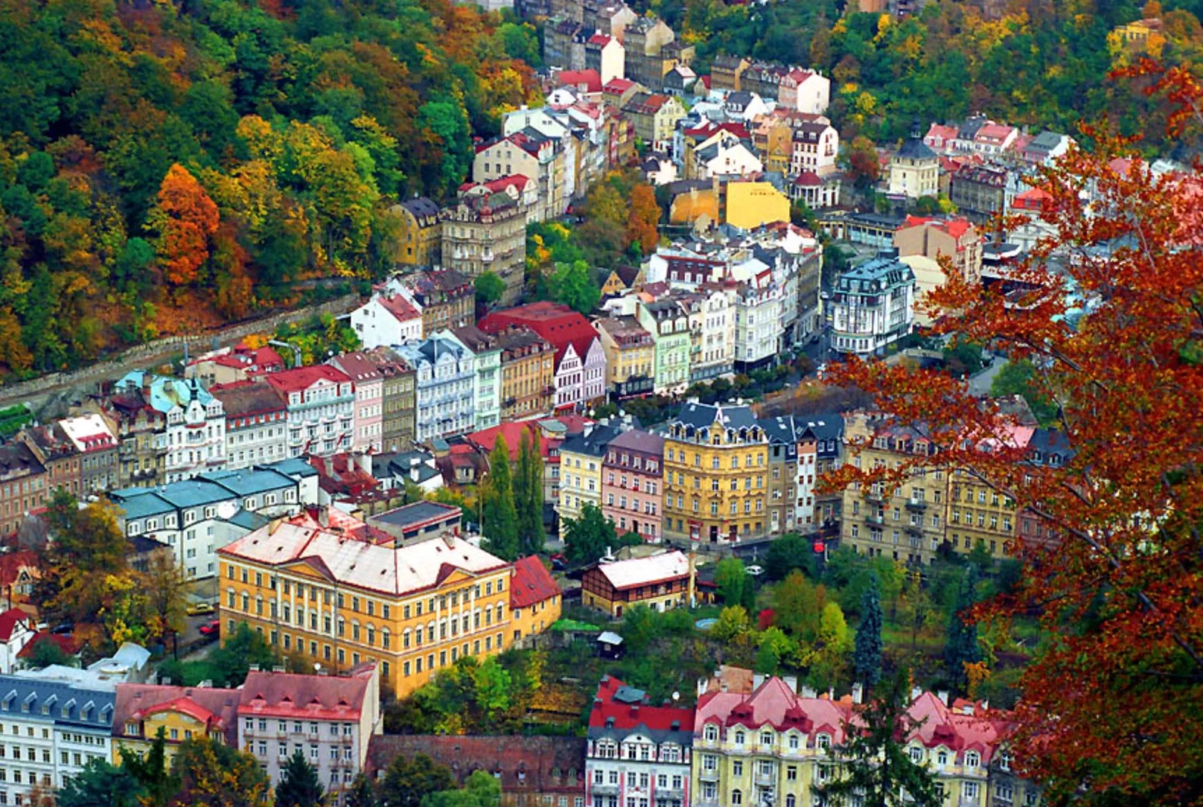 Karlovy Vary - látkép