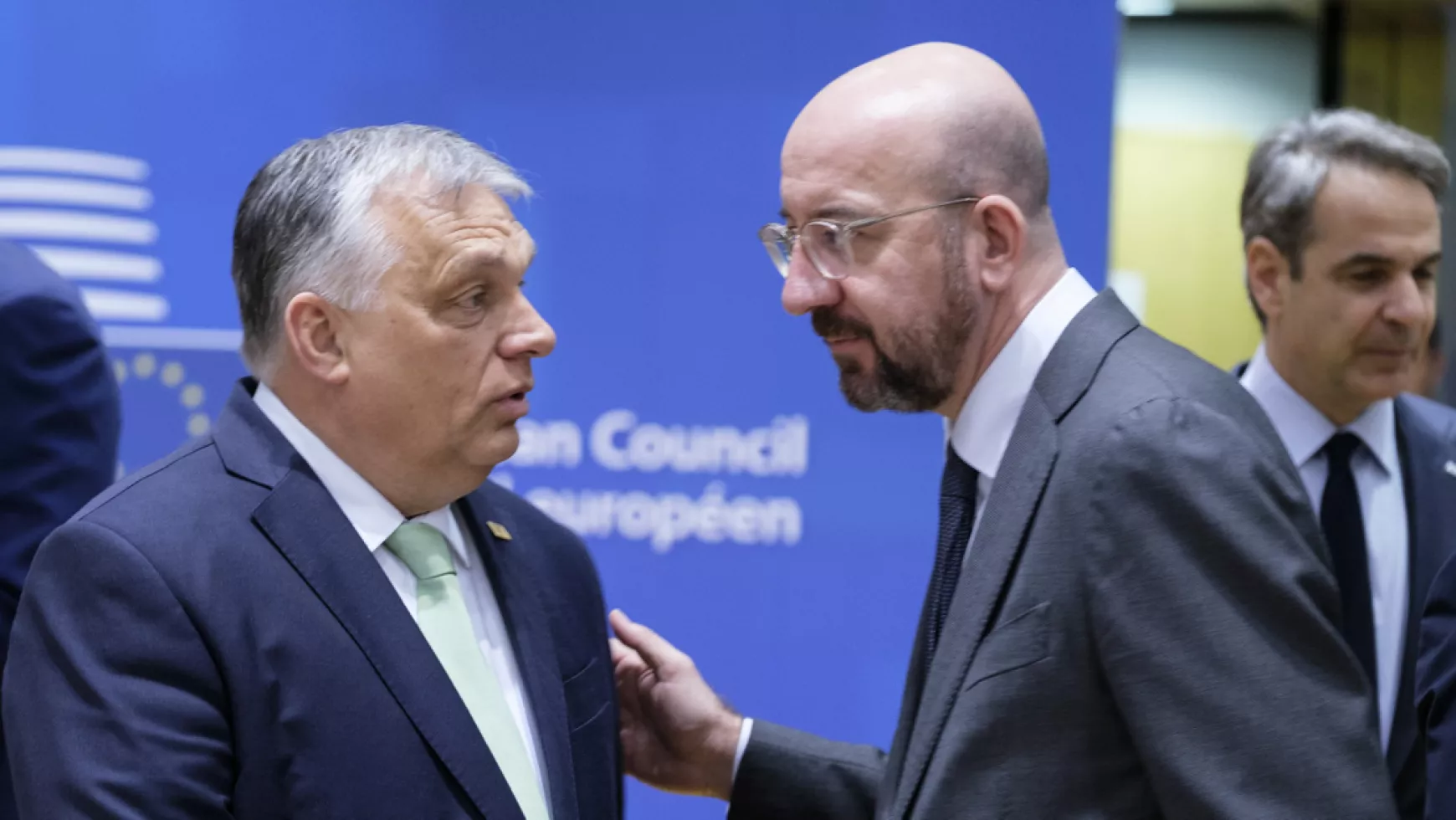 Orbán Viktor és Charles Michel