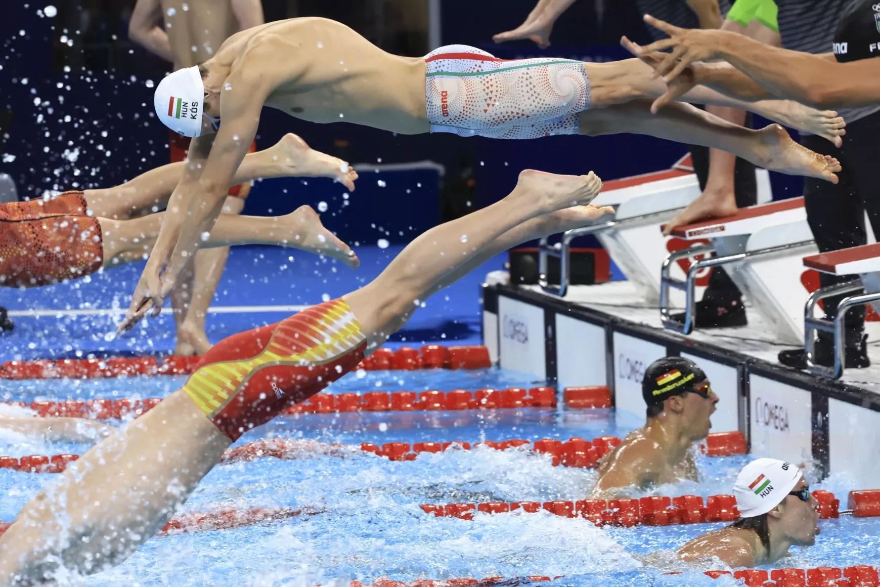 Kós Hubert 4x100 Párizs olimpia 2024