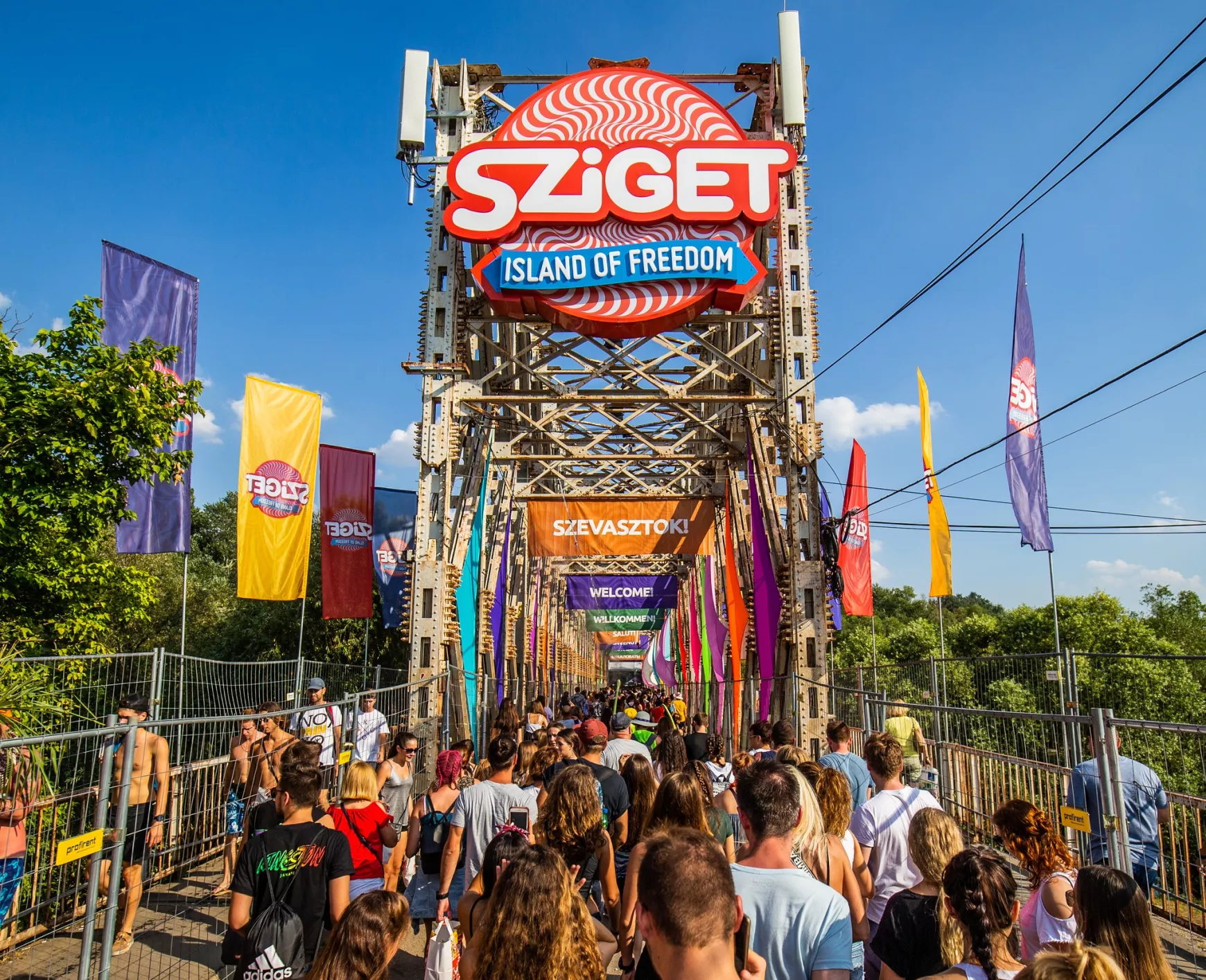 A Sziget bejárata