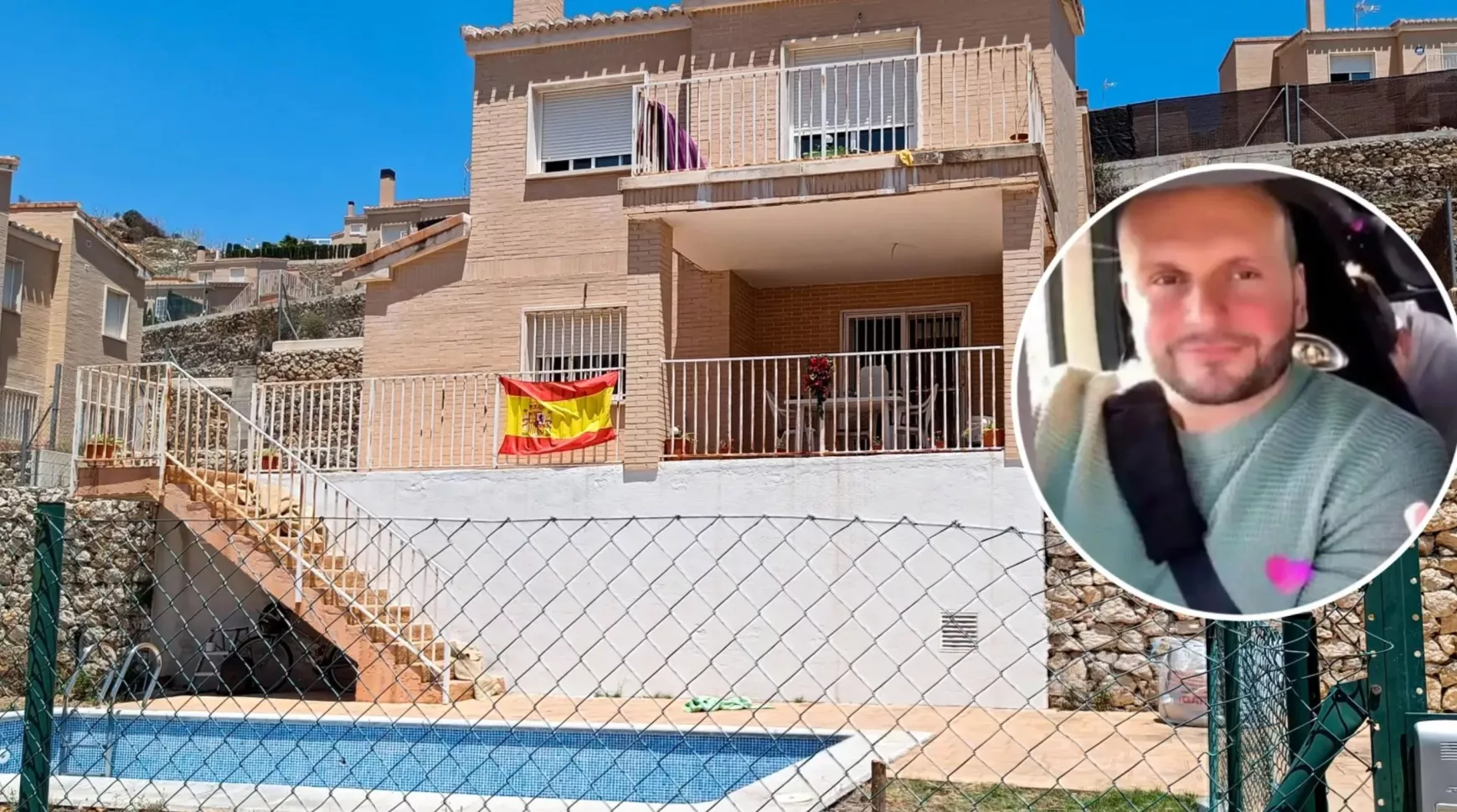 a marokkói migránsok által meggyilkolt David Lledo és a gyilkosok által elfoglalt villa - elespanol.com