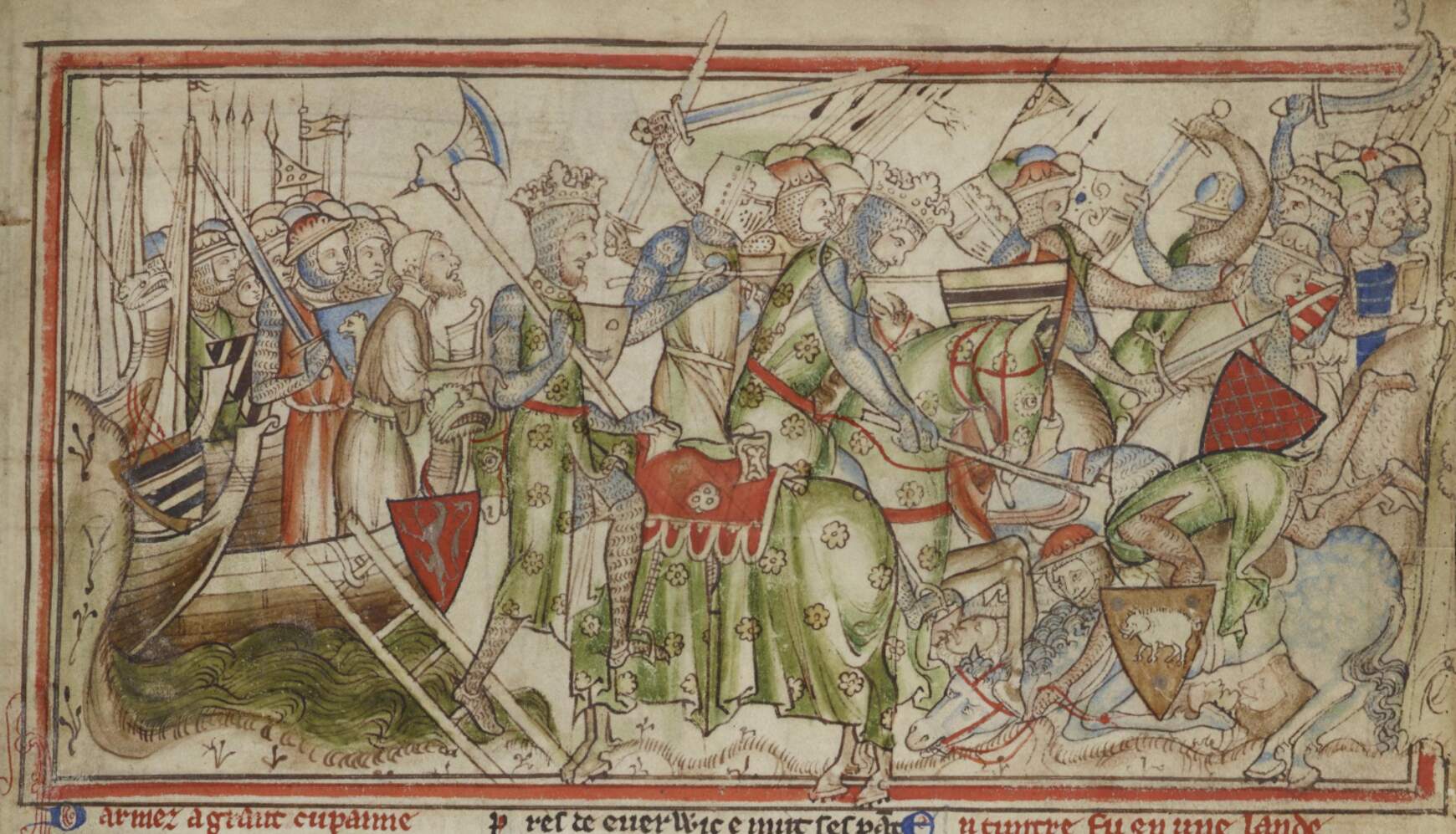 A Morcar által vezetett fullfordi csata (1066) rajza - wikipedia