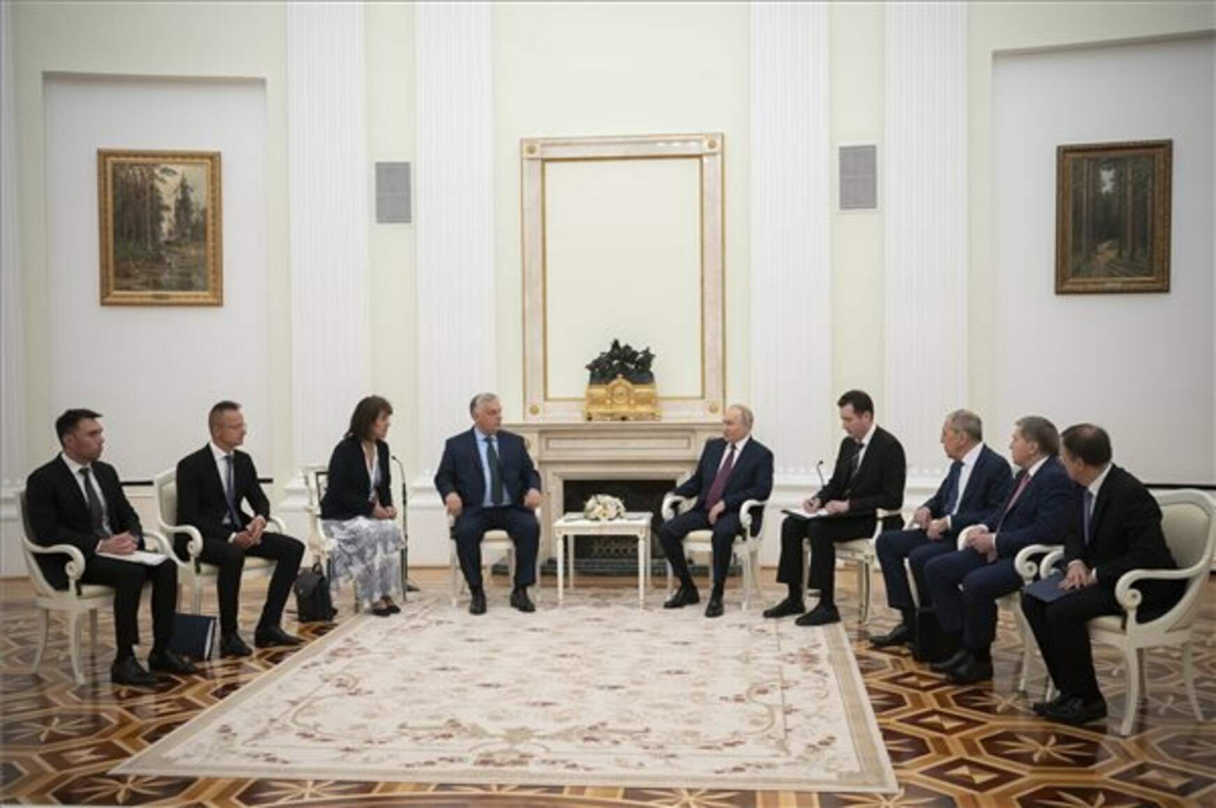 Orbán Viktor Vlagyimir Putyin