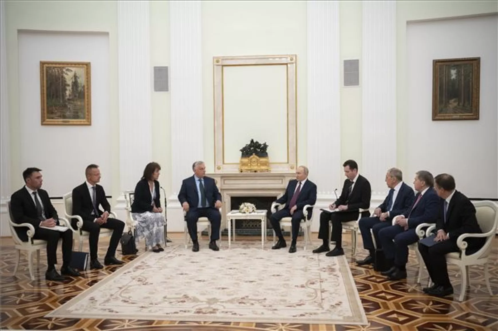 Orbán Viktor Vlagyimir Putyin