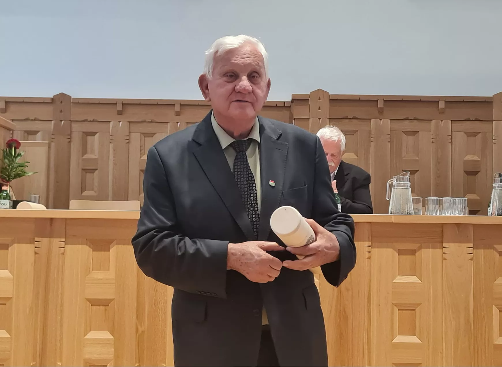 Juhász István a Magyar Örökség Díjjal