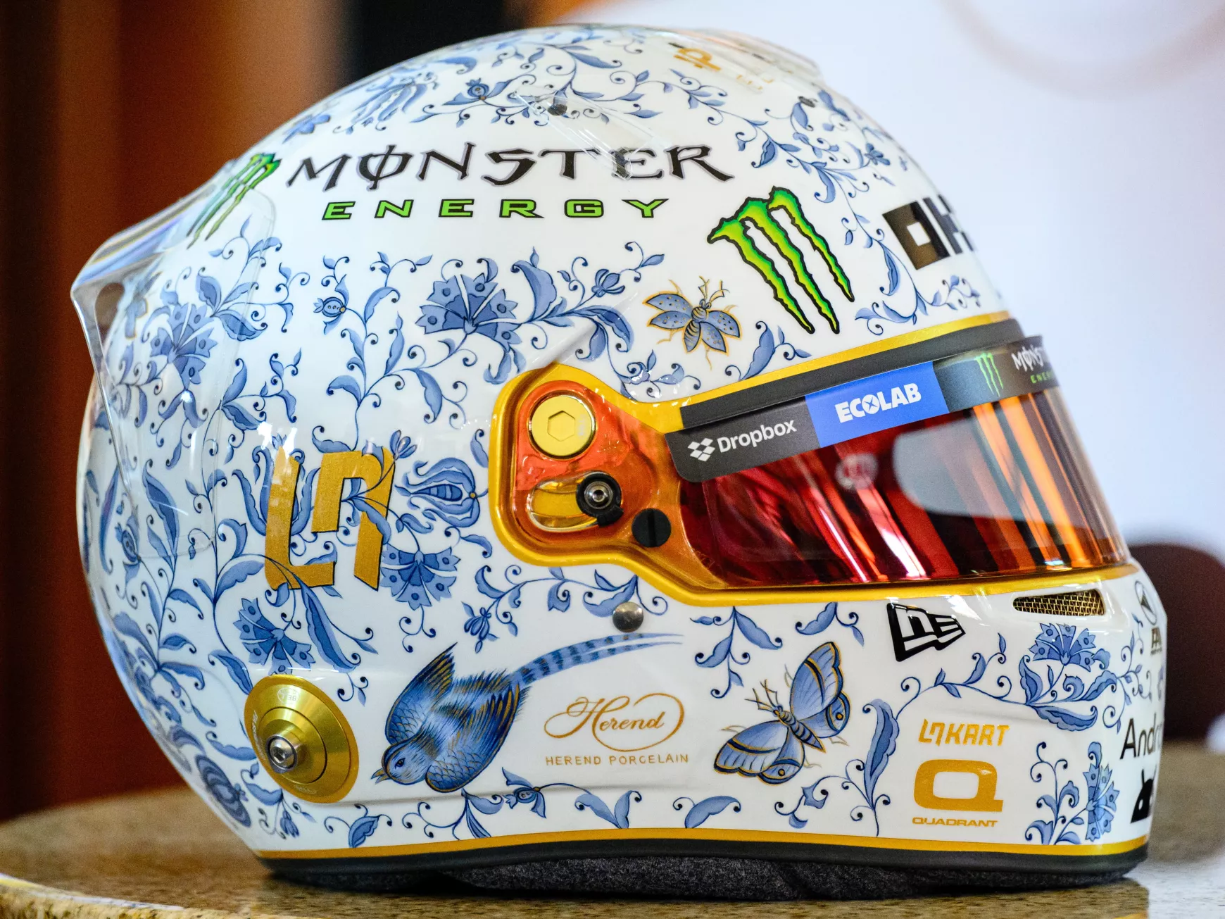 Lando Norris sisakja