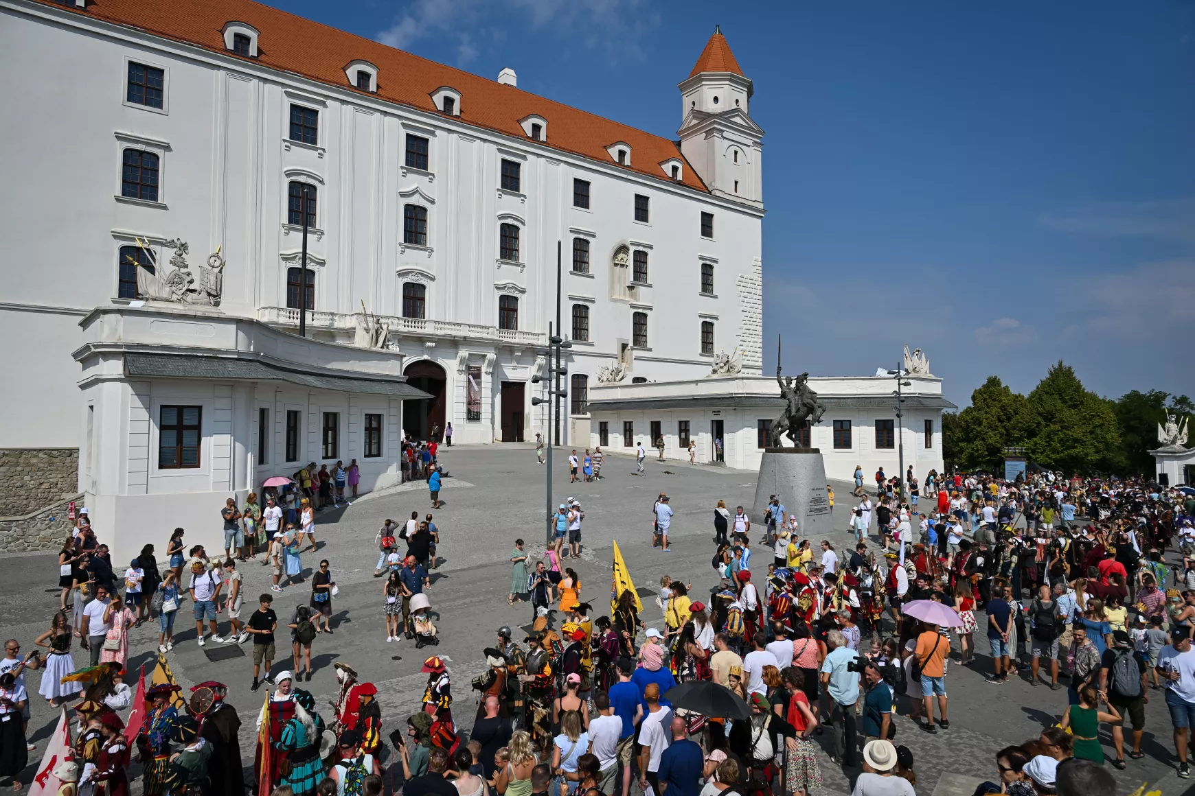 koronázási menet - Pozsony, 2024. 08.17. 